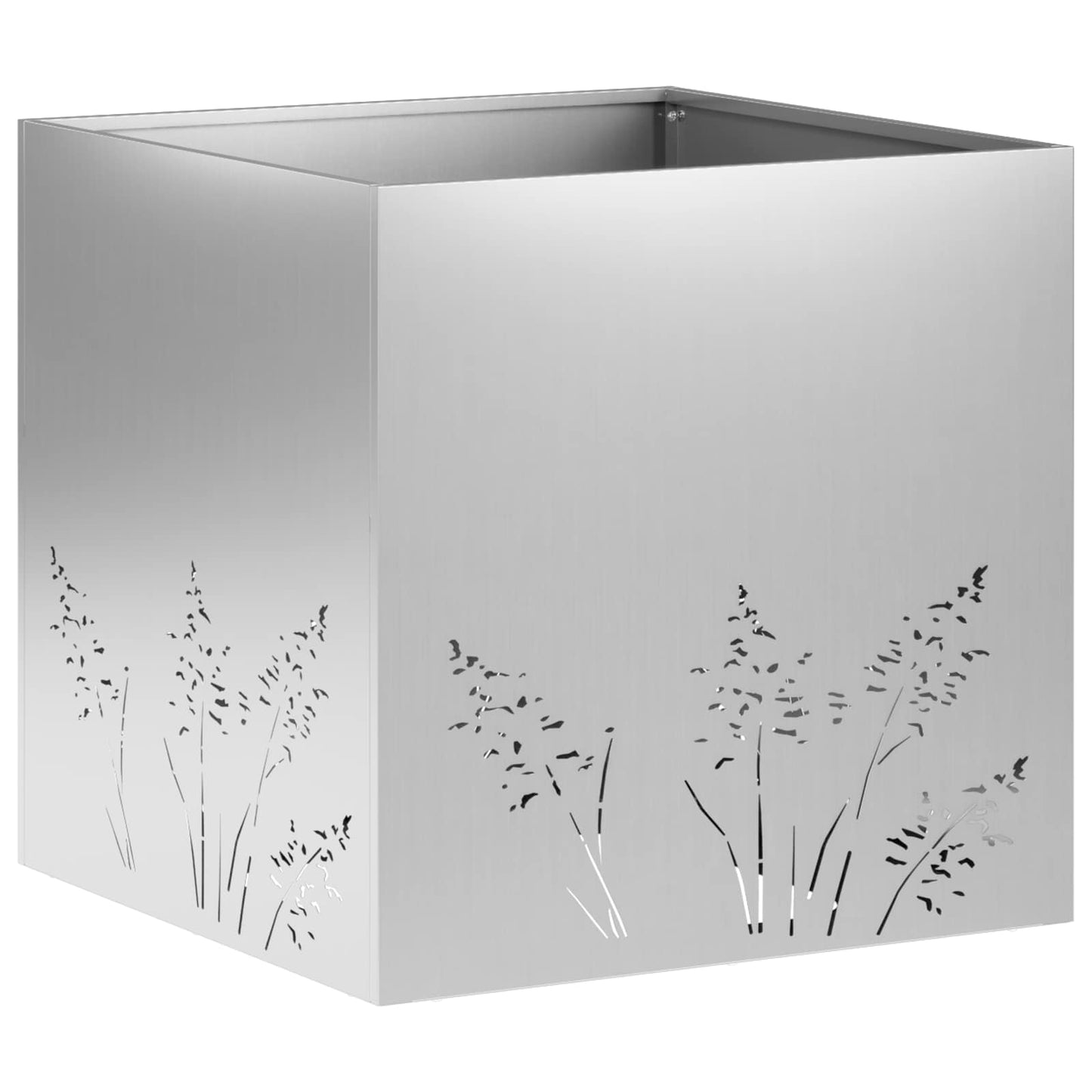 Sodo vazonas Sidabrinė 50 x 50 x 49 cm Galvanizuotas plienas