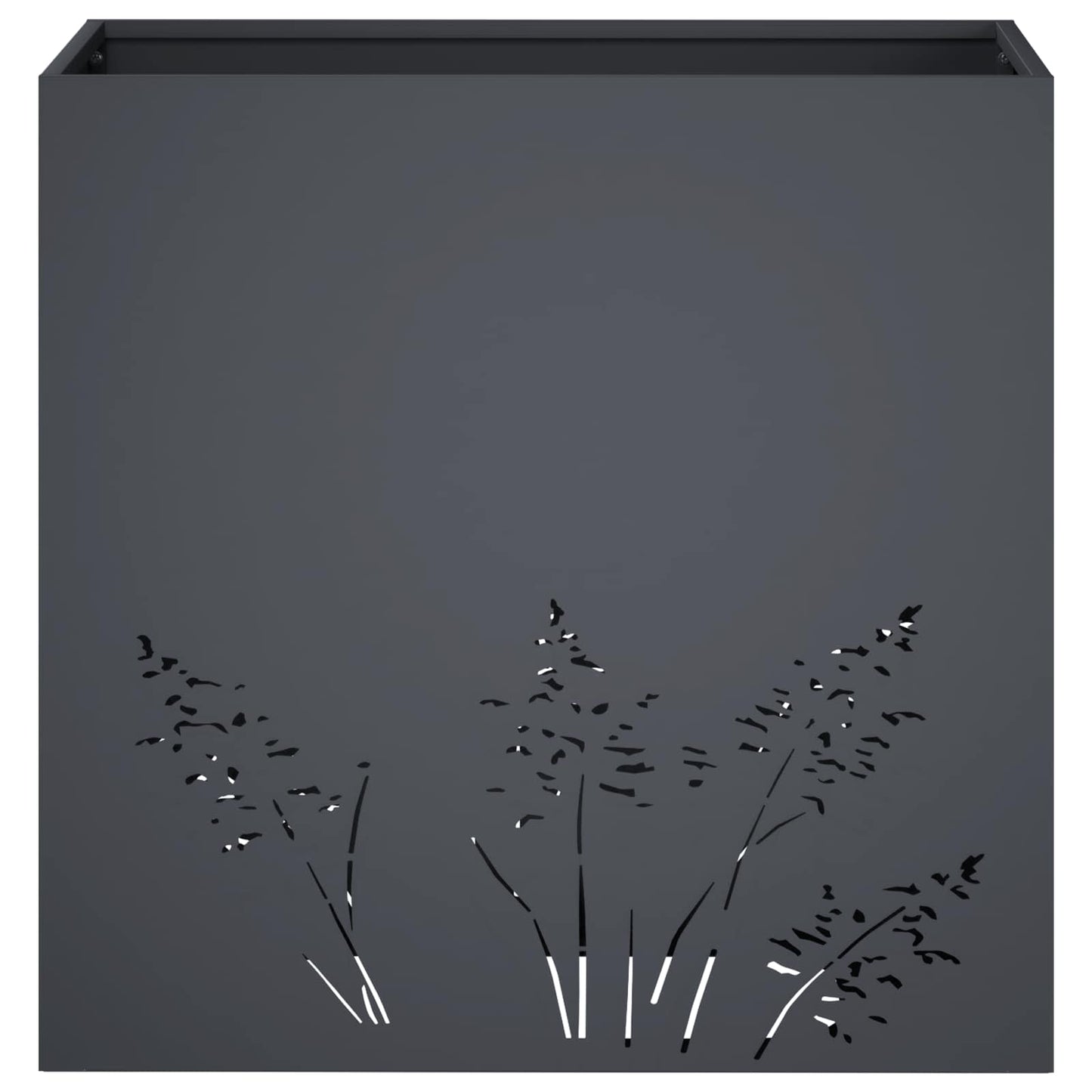 Sodo vazonas Antracito 50 x 30 x 49 cm Šaltai valcuotas plienas