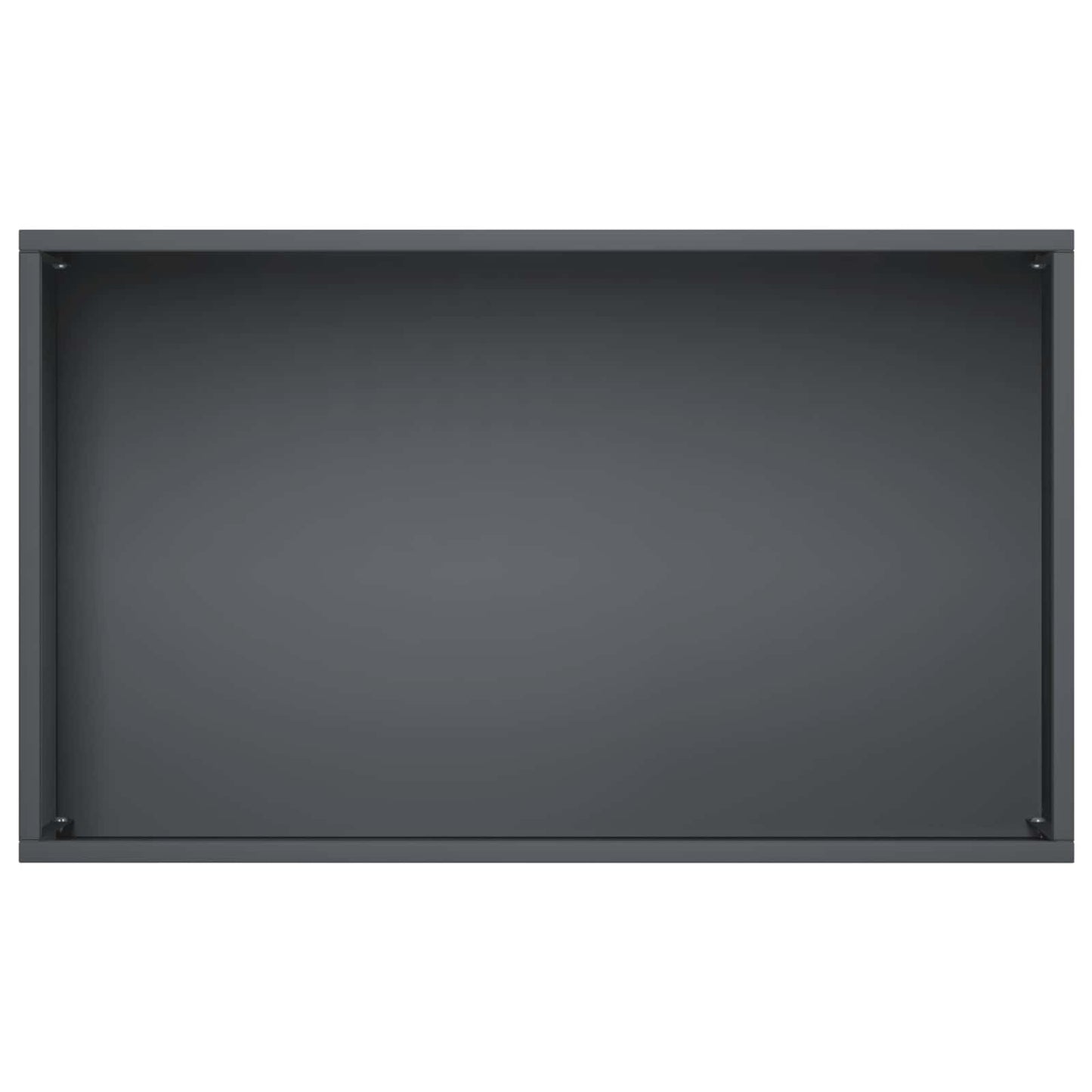 Sodo vazonas Antracito 50 x 30 x 49 cm Šaltai valcuotas plienas