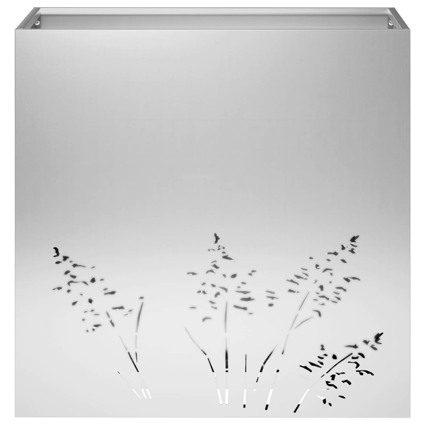 Sodo vazonas Sidabrinė 50 x 30 x 49 cm Galvanizuotas plienas