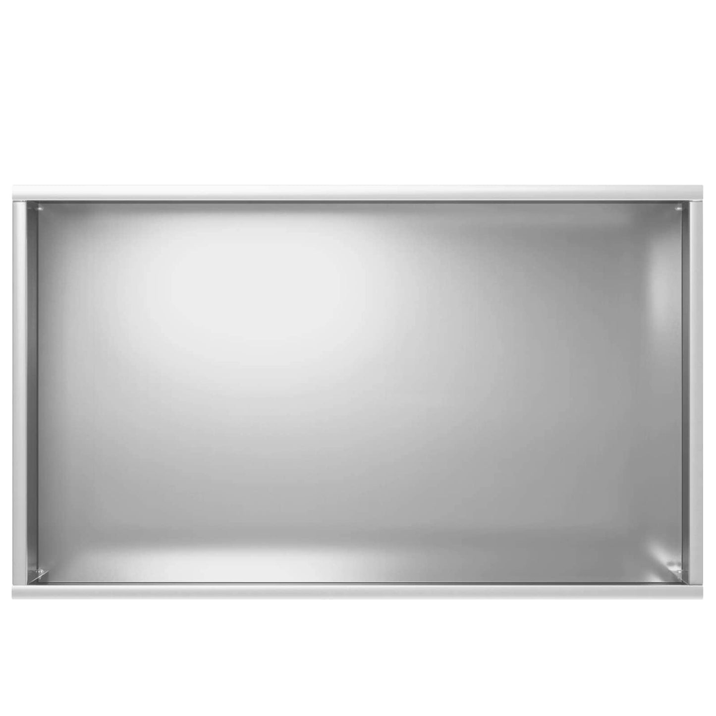 Sodo vazonas Sidabrinė 50 x 30 x 49 cm Galvanizuotas plienas