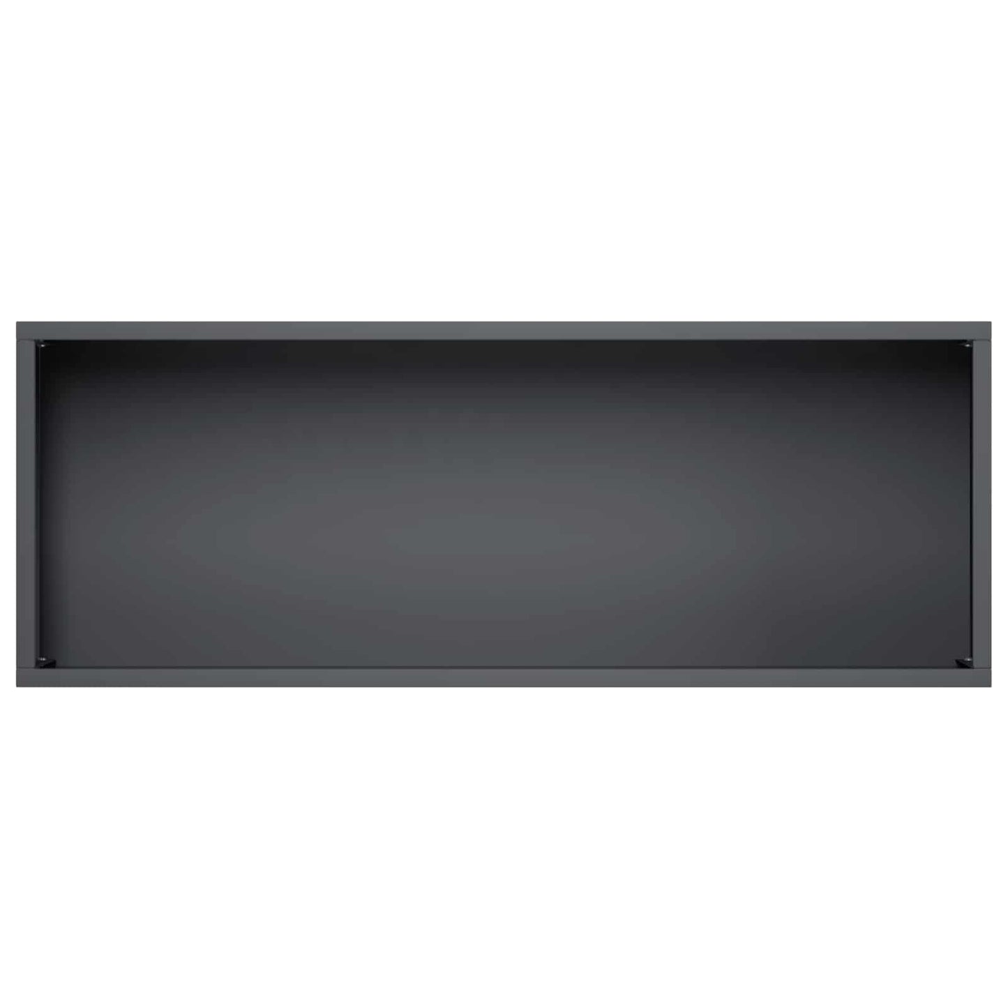 Sodo vazonas 2 vnt. Juoda 80 x 20 x 49 cm