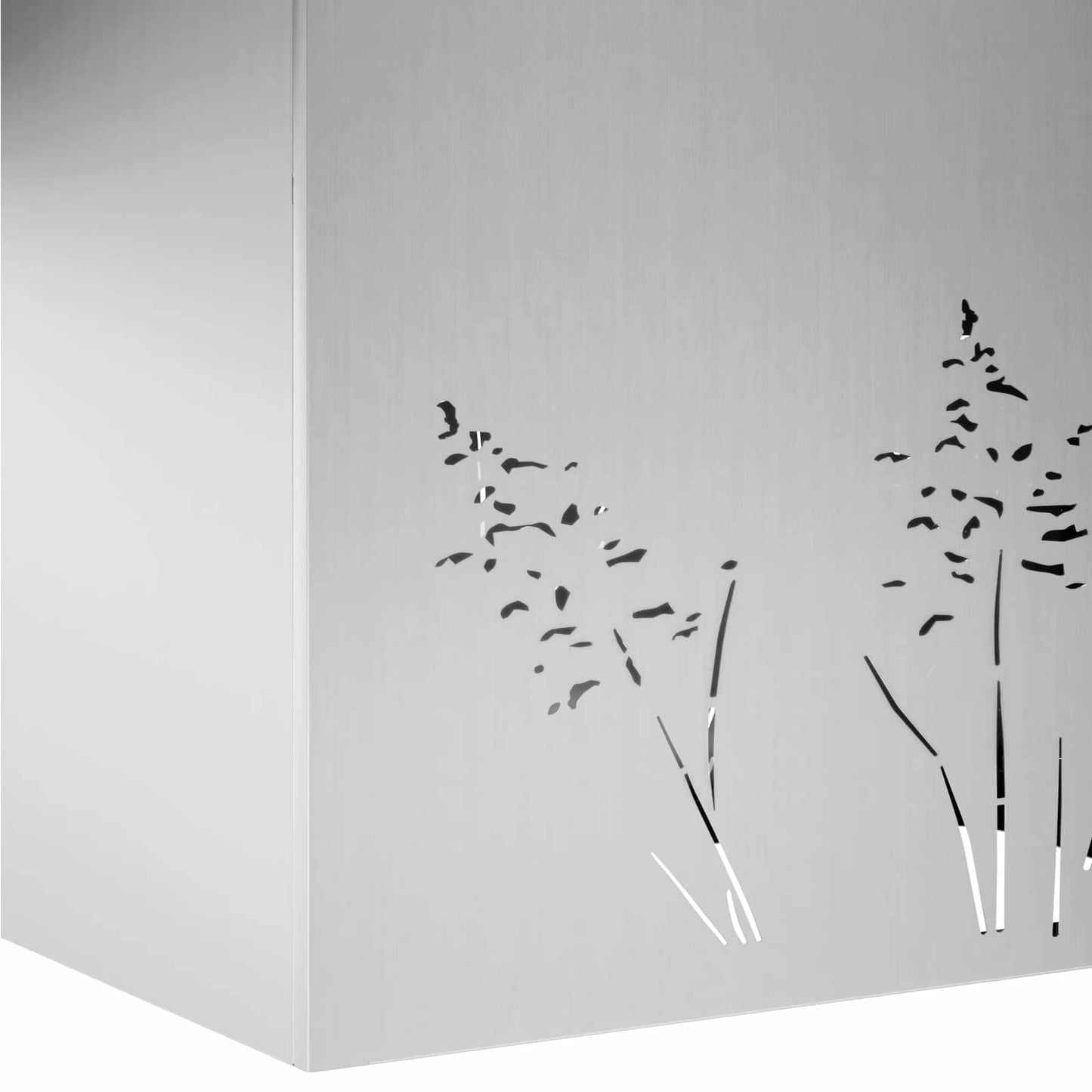 Sodo vazonas 2 vnt. Sidabrinė 80 x 20 x 49 cm