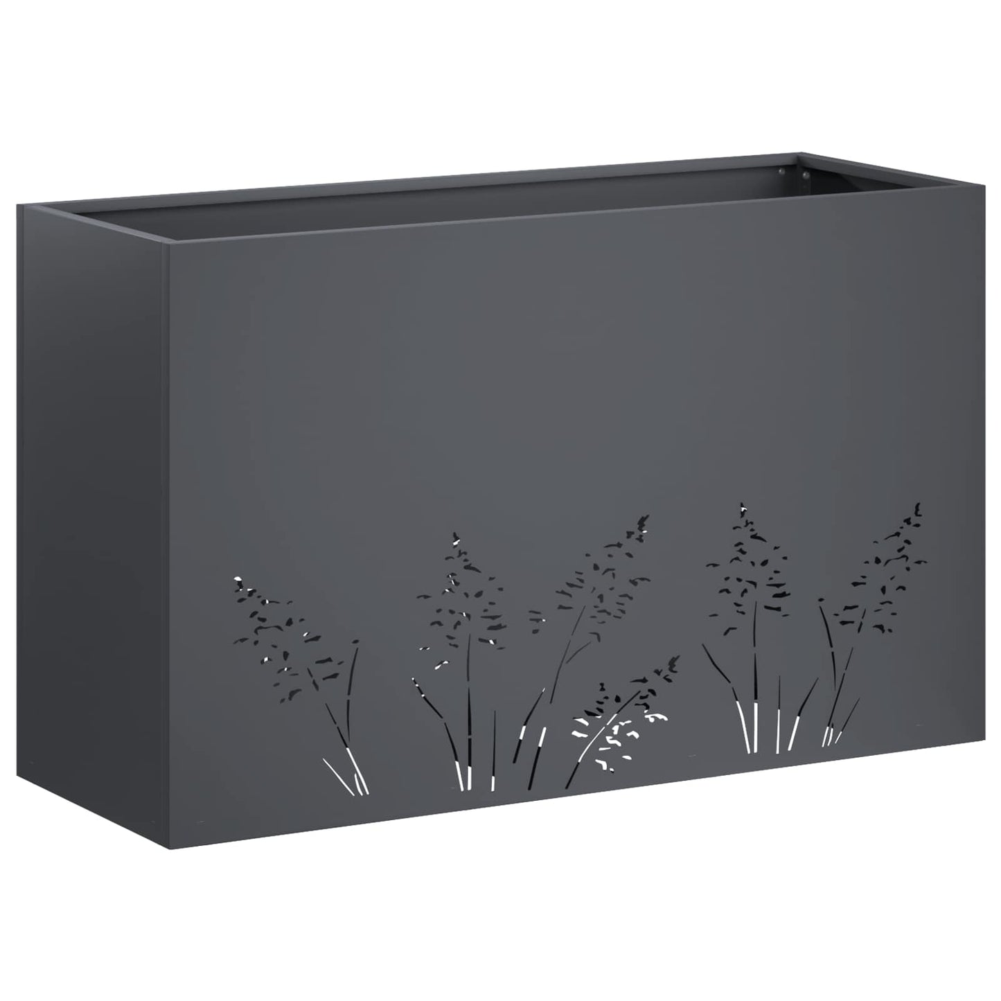 Sodo vazonas 2 vnt. Antracito 80 x 30 x 49 cm