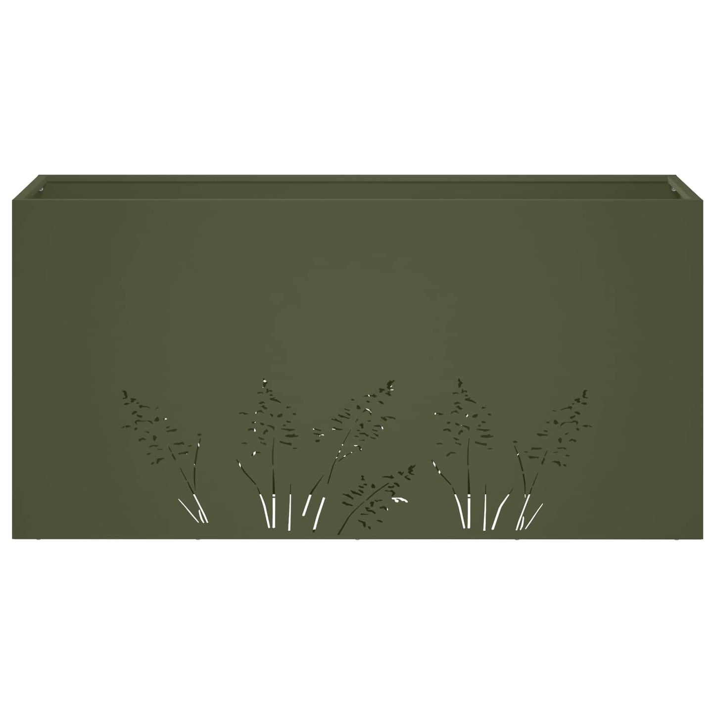 Sodo vazonas Alyvuogių žalia 100 x 20 x 49 cm
