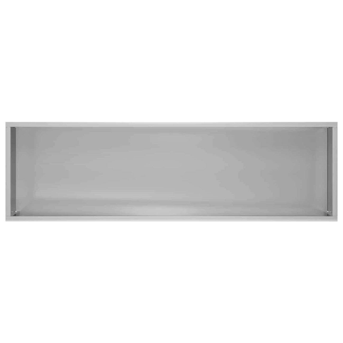 Sodo vazonas Sidabrinė 100 x 30 x 49 cm Galvanizuotas plienas