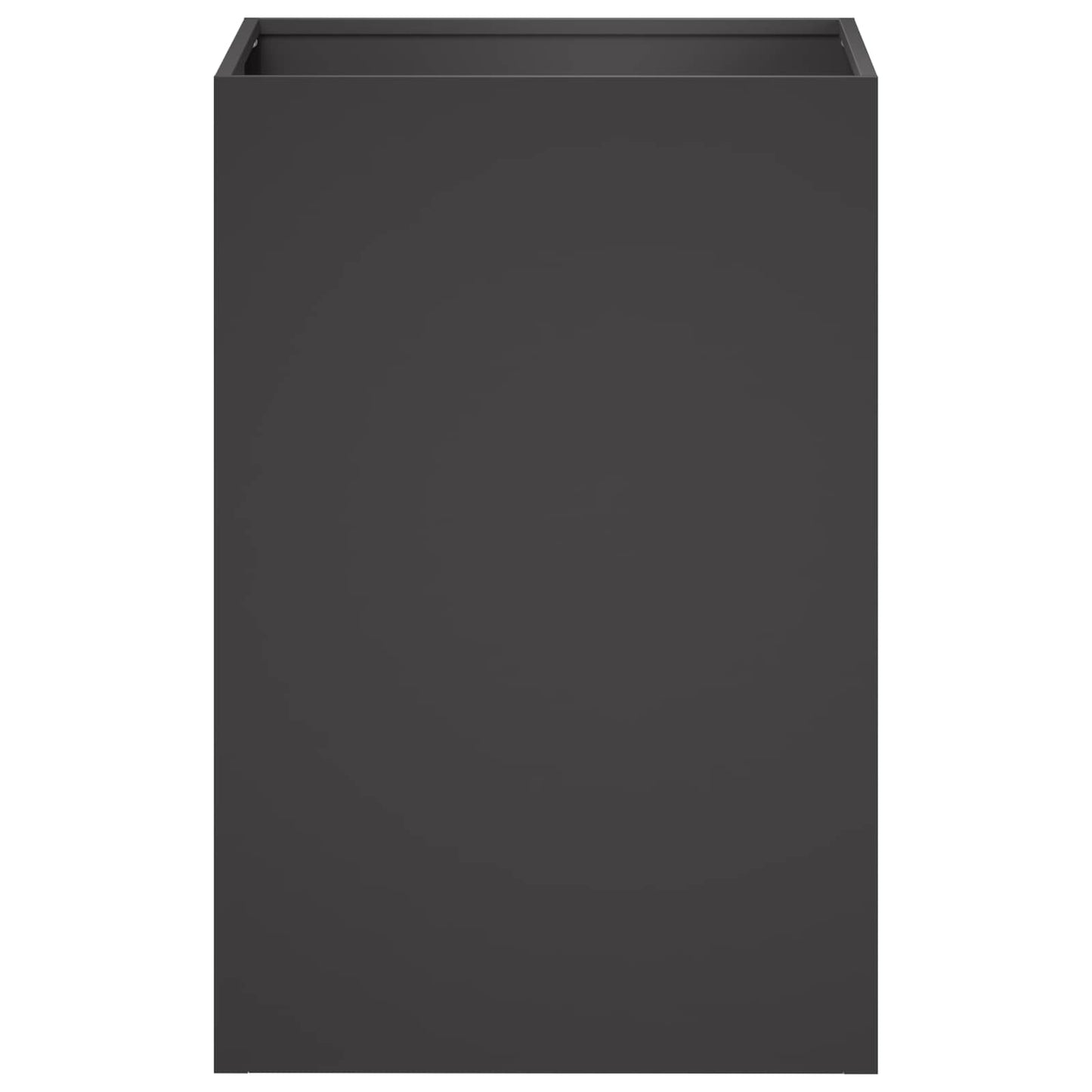 Sodo vazonas Juoda 40 x 40 x 60 cm Šaltai valcuotas plienas