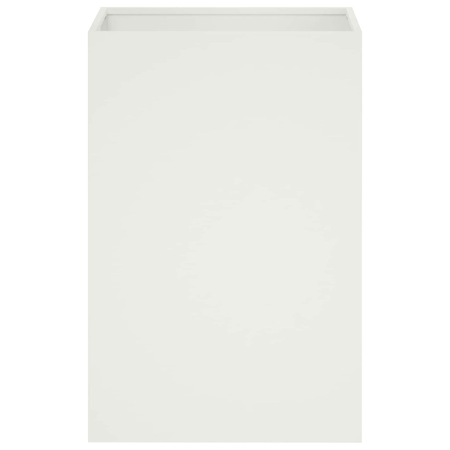 Sodo vazonas Balta 40 x 40 x 60 cm Šaltai valcuotas plienas