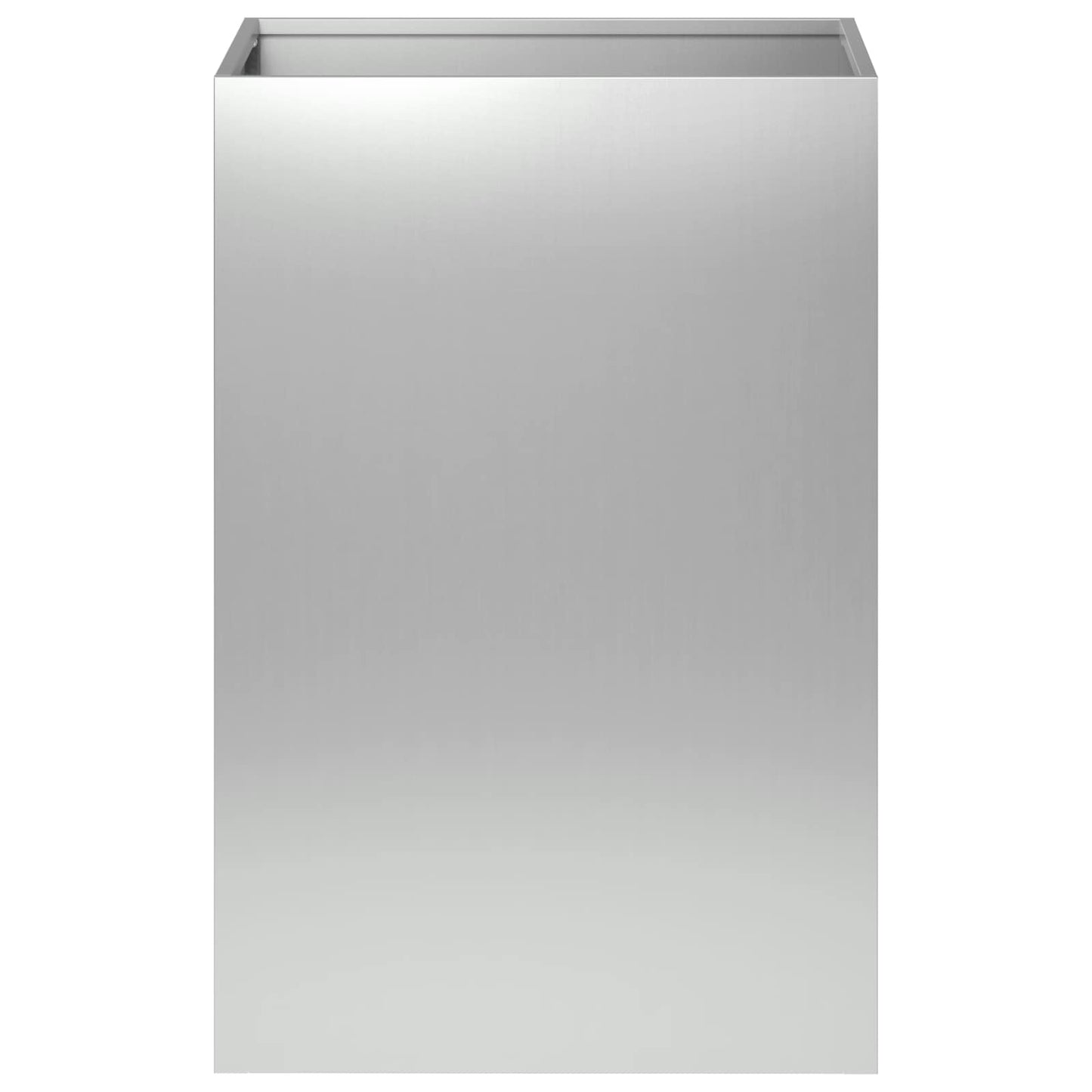Sodo vazonas Sidabrinė 40 x 40 x 60 cm Galvanizuotas plienas
