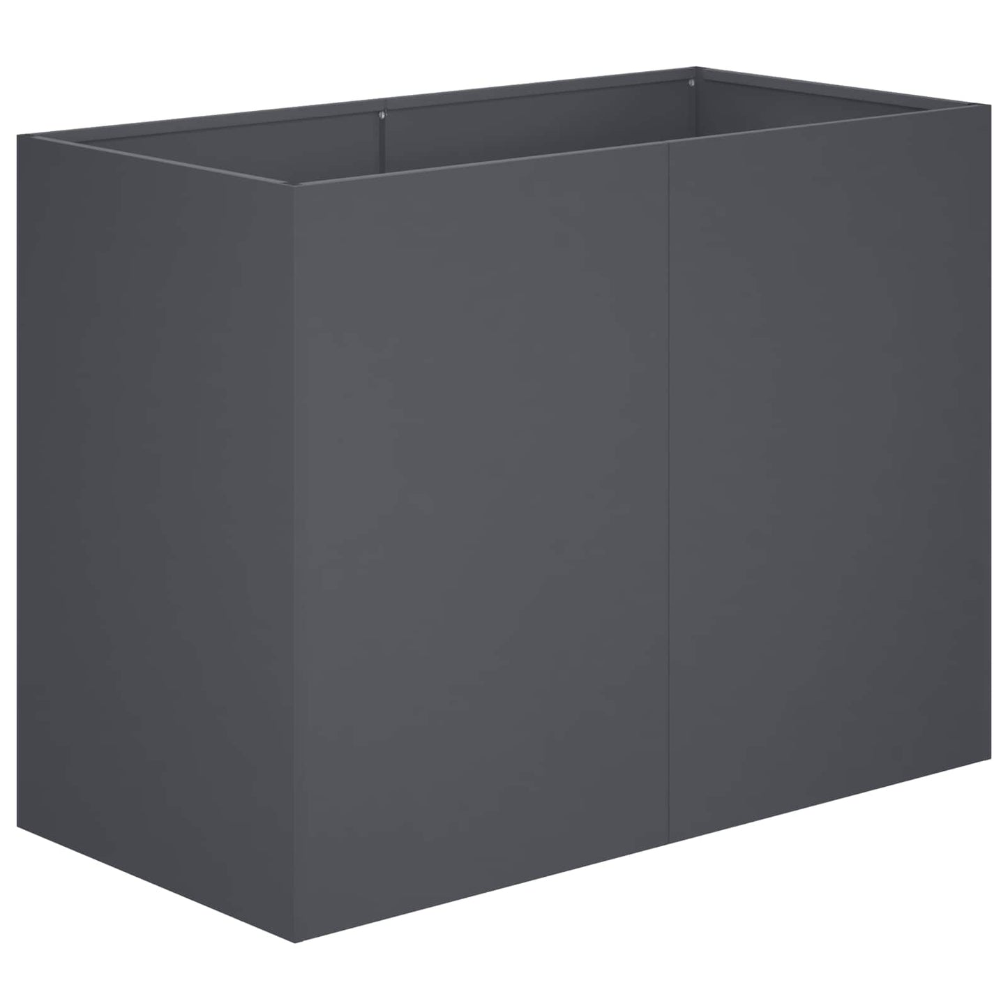 Sodo vazonas Antracito 80 x 40 x 60 cm Šaltai valcuotas plienas