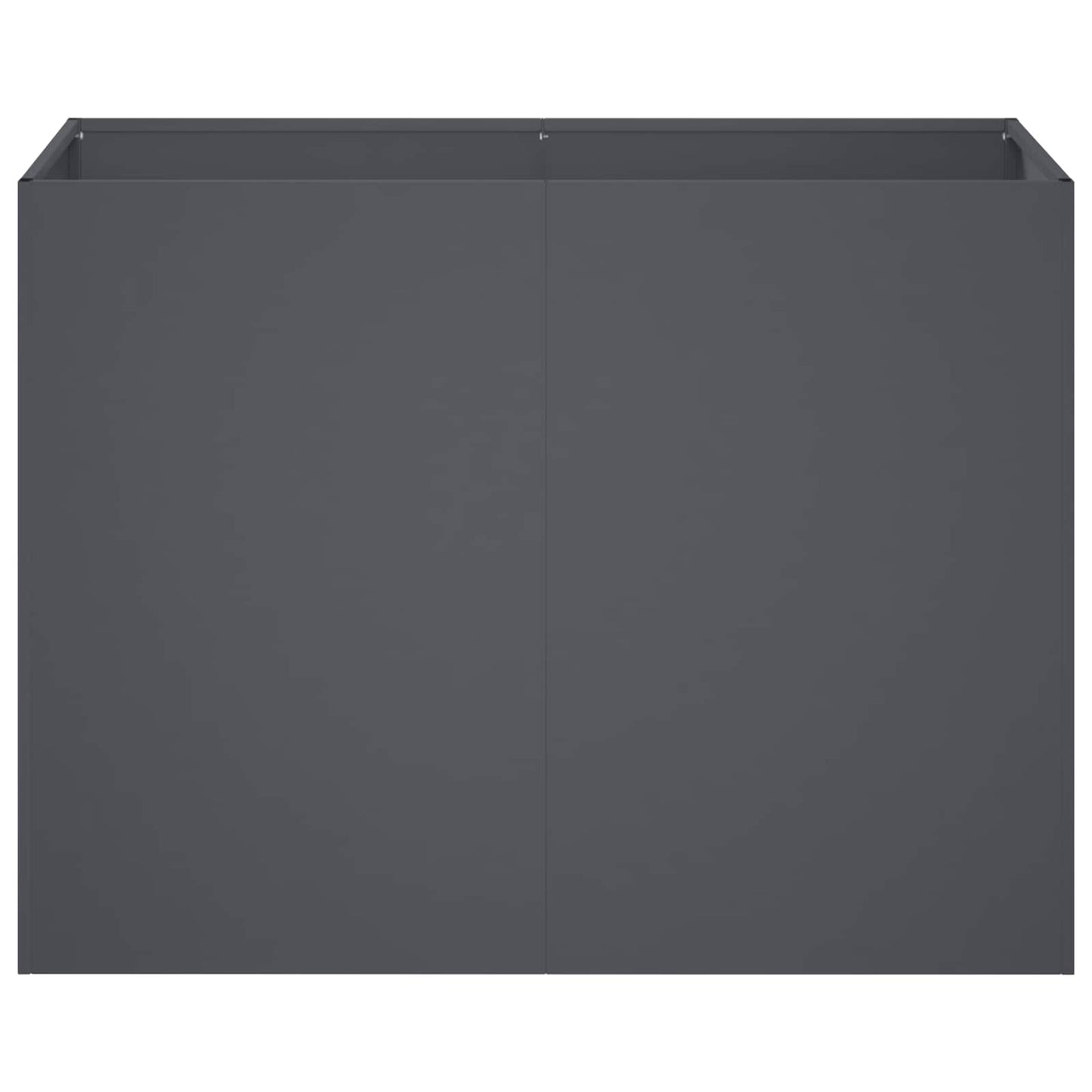 Sodo vazonas Antracito 80 x 40 x 60 cm Šaltai valcuotas plienas