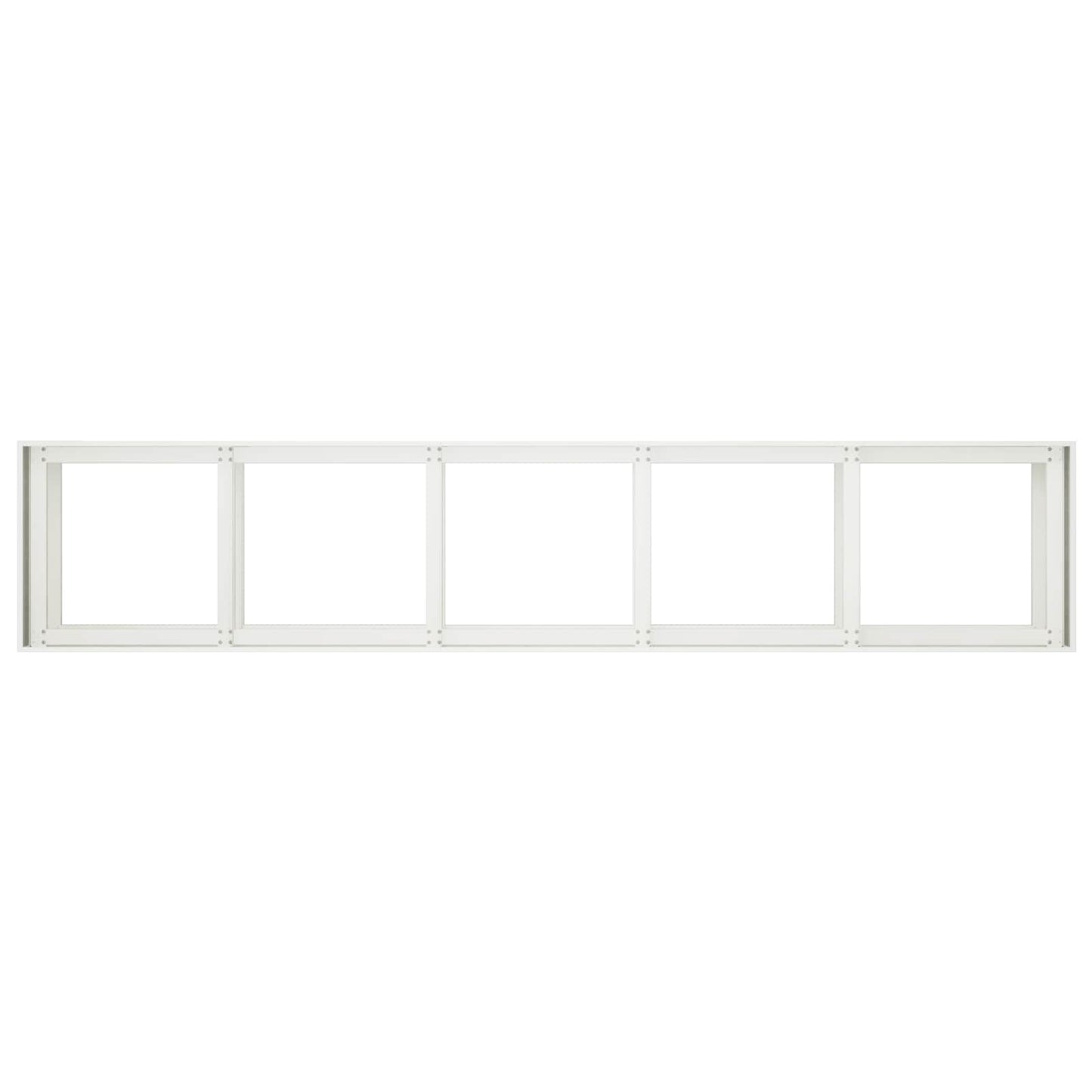 Sodo vazonas Balta 200 x 40 x 60 cm Šaltai valcuotas plienas
