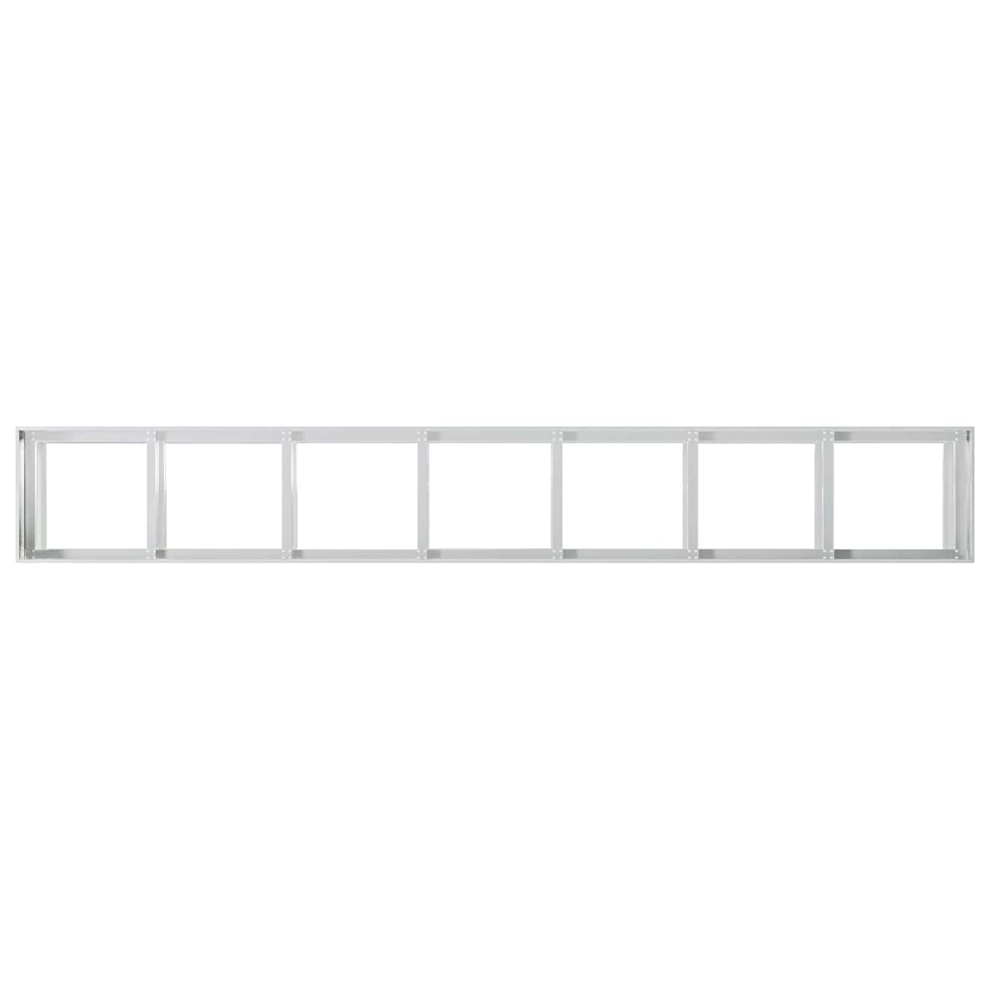 Sodo vazonas Sidabrinė 280 x 40 x 60 cm Galvanizuotas plienas