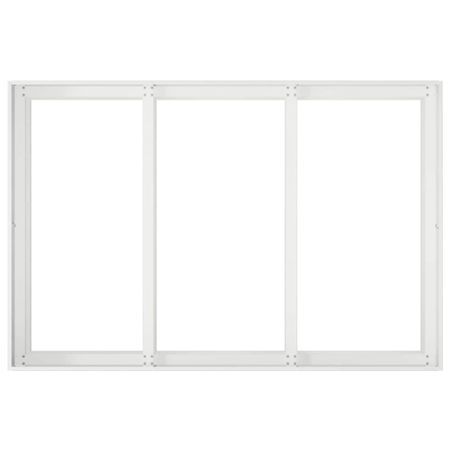 Sodo vazonas Balta 120 x 80 x 60 cm Šaltai valcuotas plienas