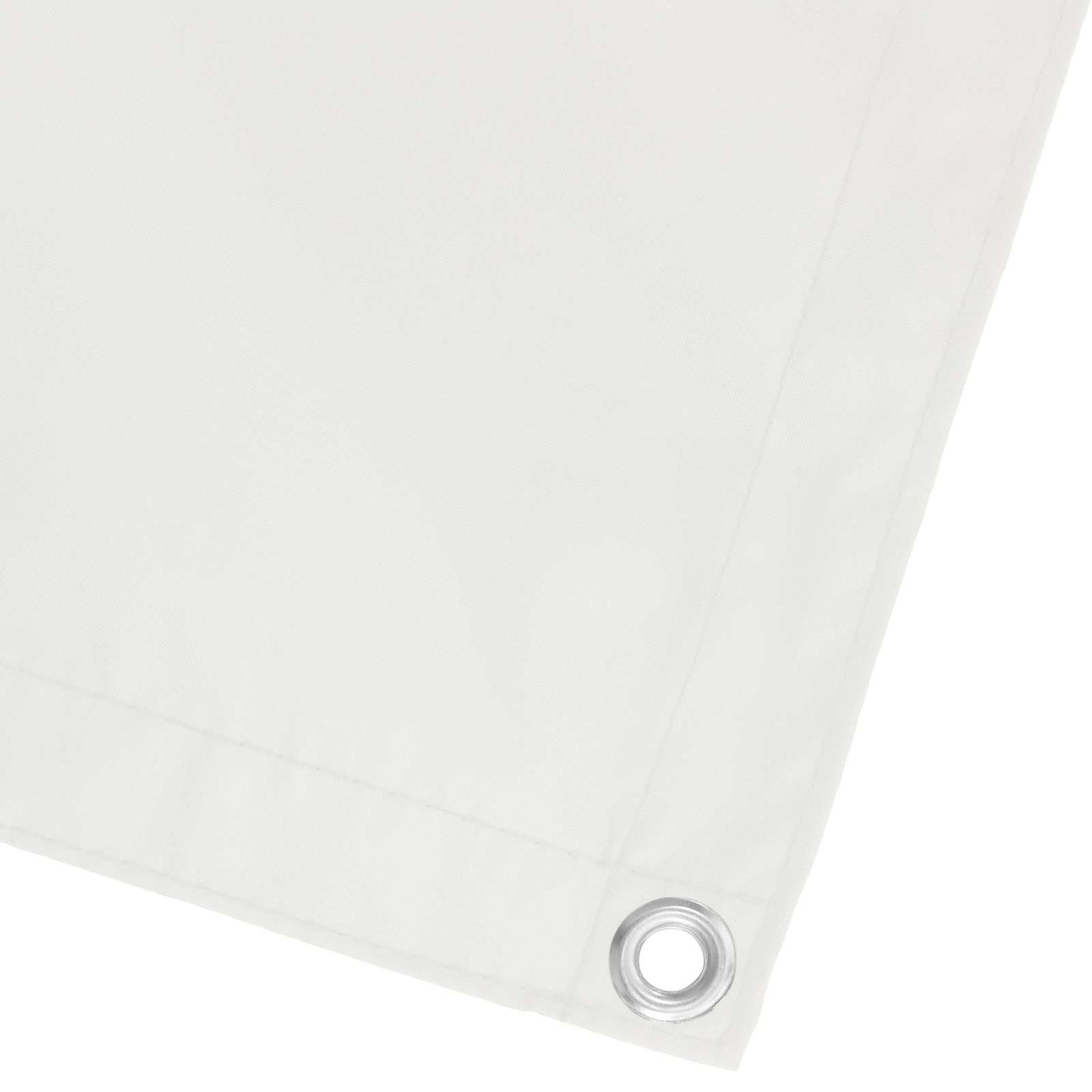 Balkono Ekranas Baltas 110 x 800 cm Oksfordo audinys