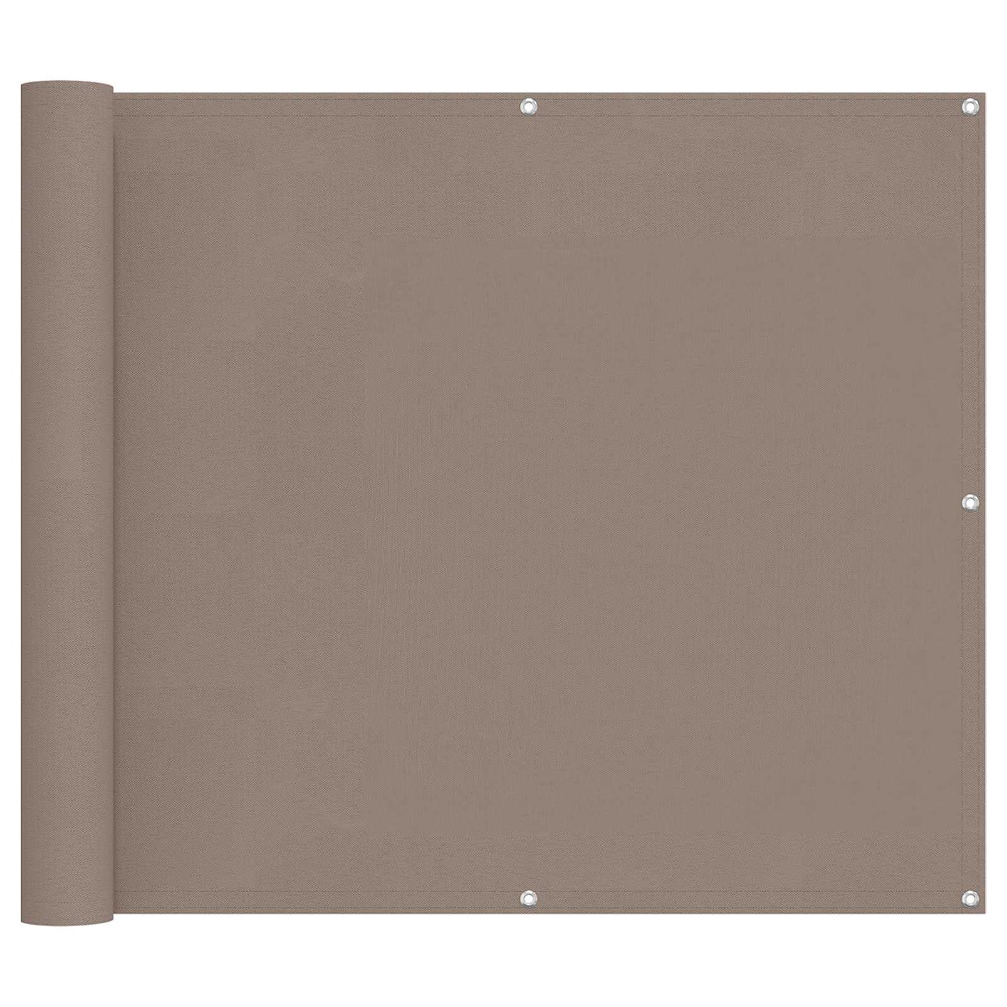 Balkono Ekranas Taupe 100 x 300 cm Oksfordo audinys