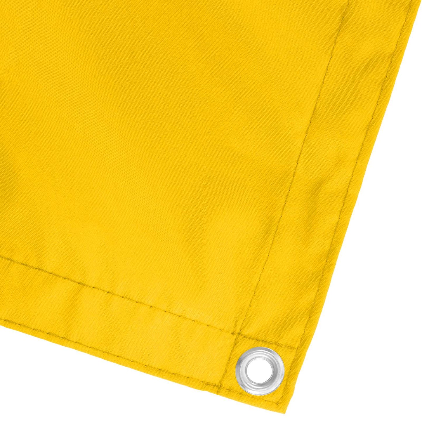 Balkono Ekranas Geltona 90 x 200 cm PU dengtas oksfordas alu