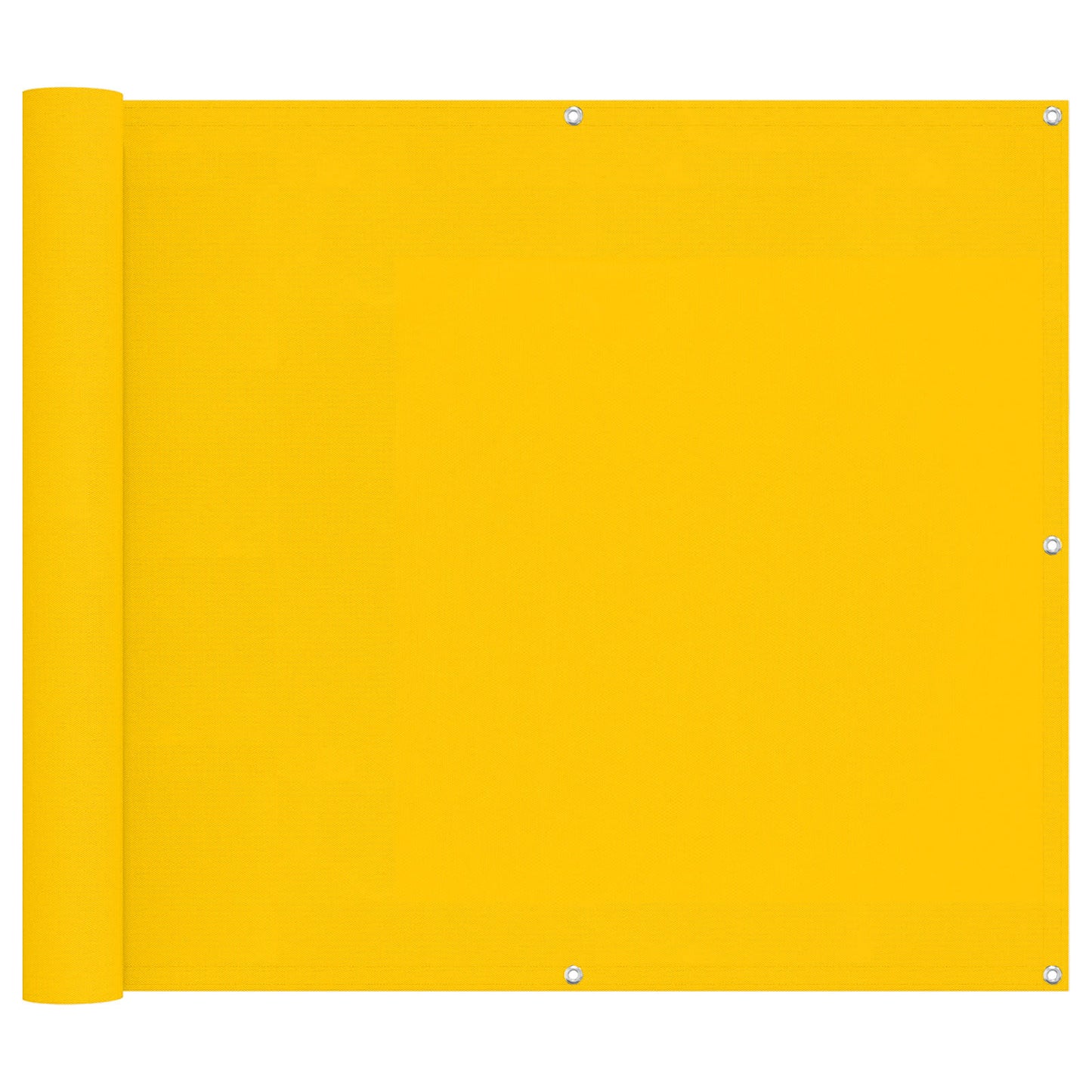 Balkono Ekranas Geltona 100 x 700 cm Oksfordo audinys