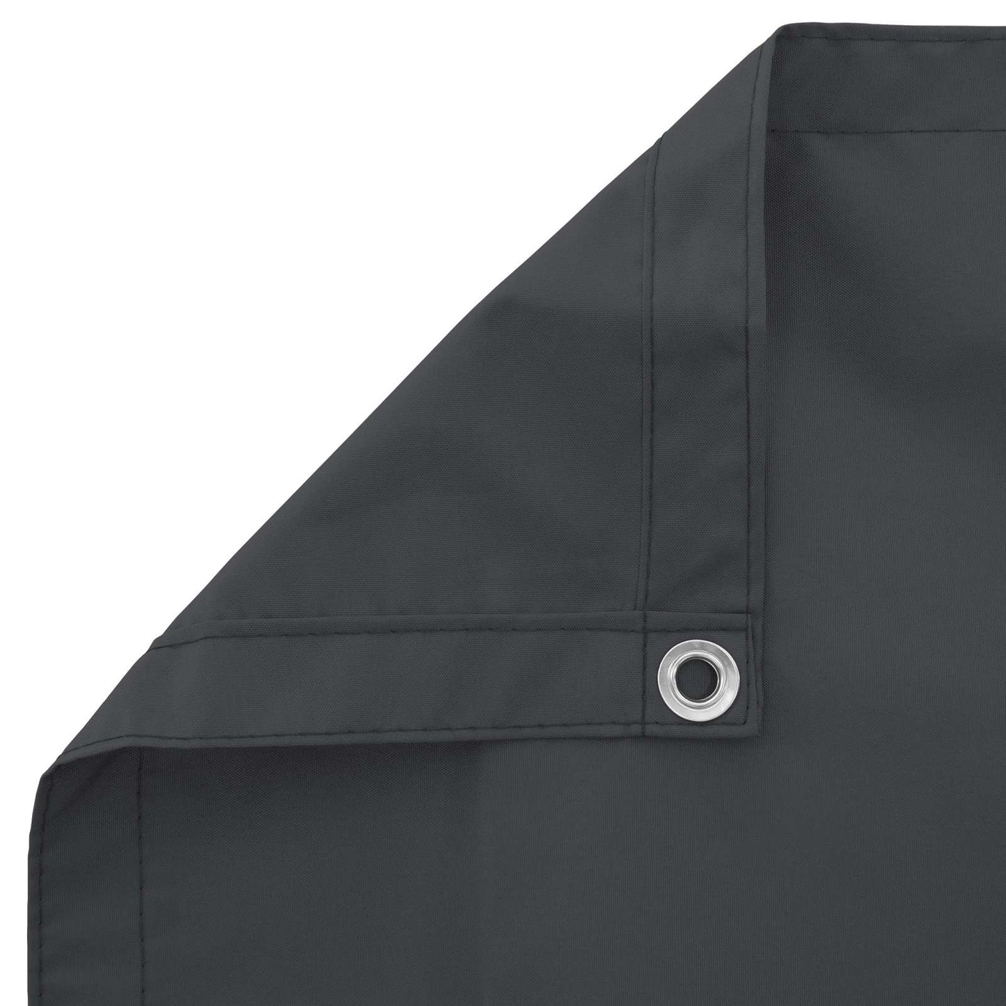 Balkono Ekranas Juodas 100 x 400 cm Oksfordo audinys