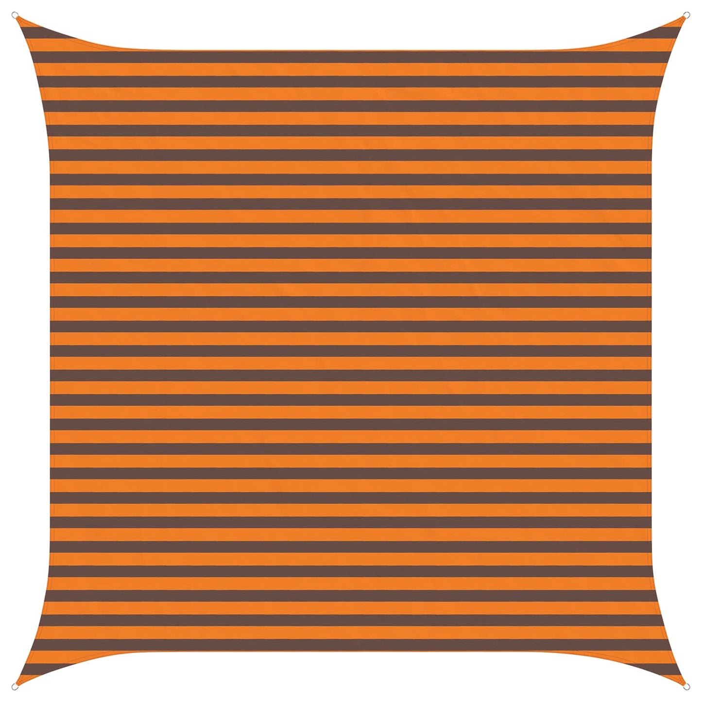 Saulės burė Oranžinė ir ruda 3,6 x 3,6 m