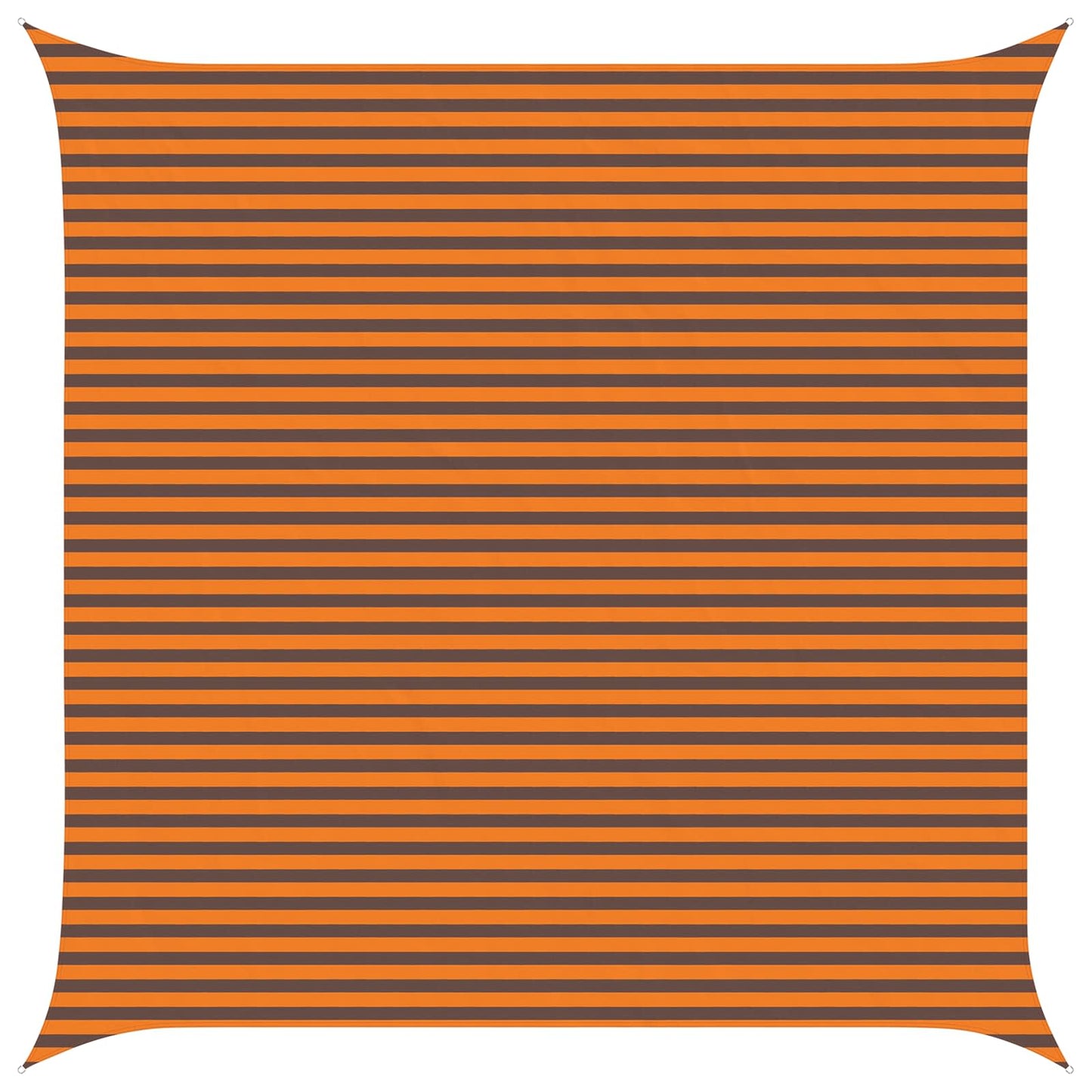 Saulės burė Oranžinė ir ruda 5 x 5 m 100% poliesteris Oksfordas