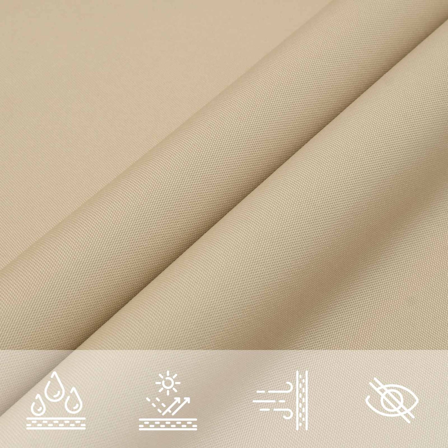 Saulės burė 6 x 2 m PU danga oksfordas