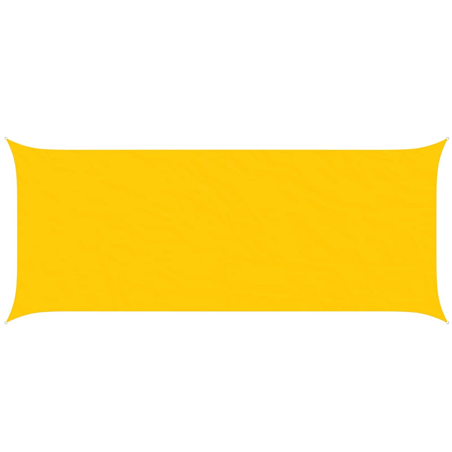 Saulės burė Geltona 6 x 2,5 m 100% poliesteris Oksfordas