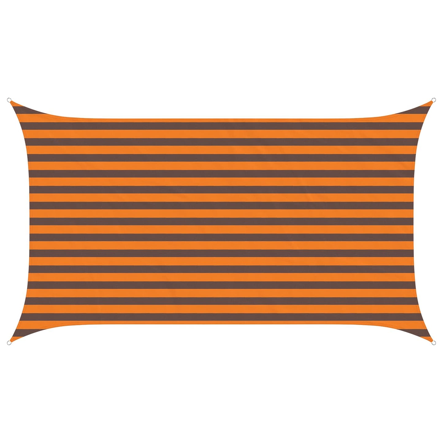 Saulės burė Oranžinė ir ruda 3,5 x 2 m