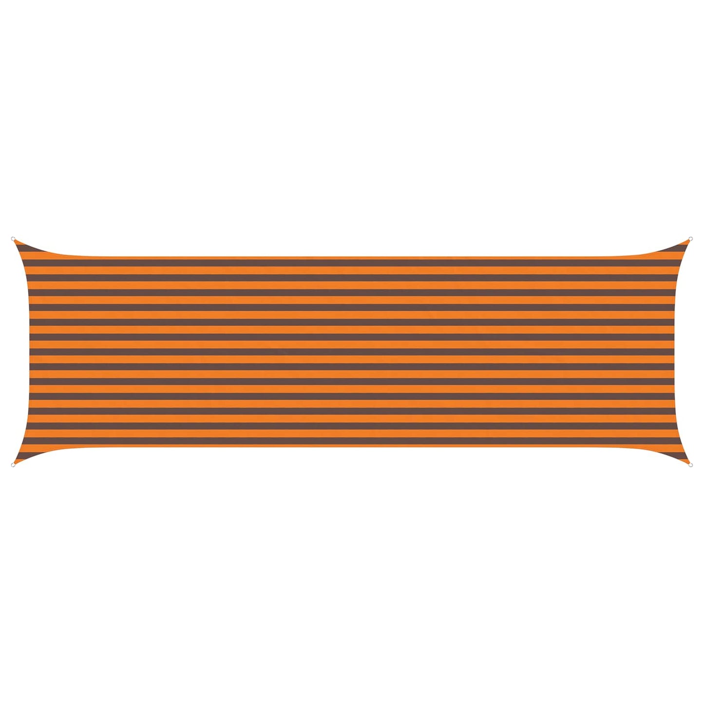 Saulės burė Oranžinė ir ruda 6 x 2 m 100% poliesteris Oksfordas