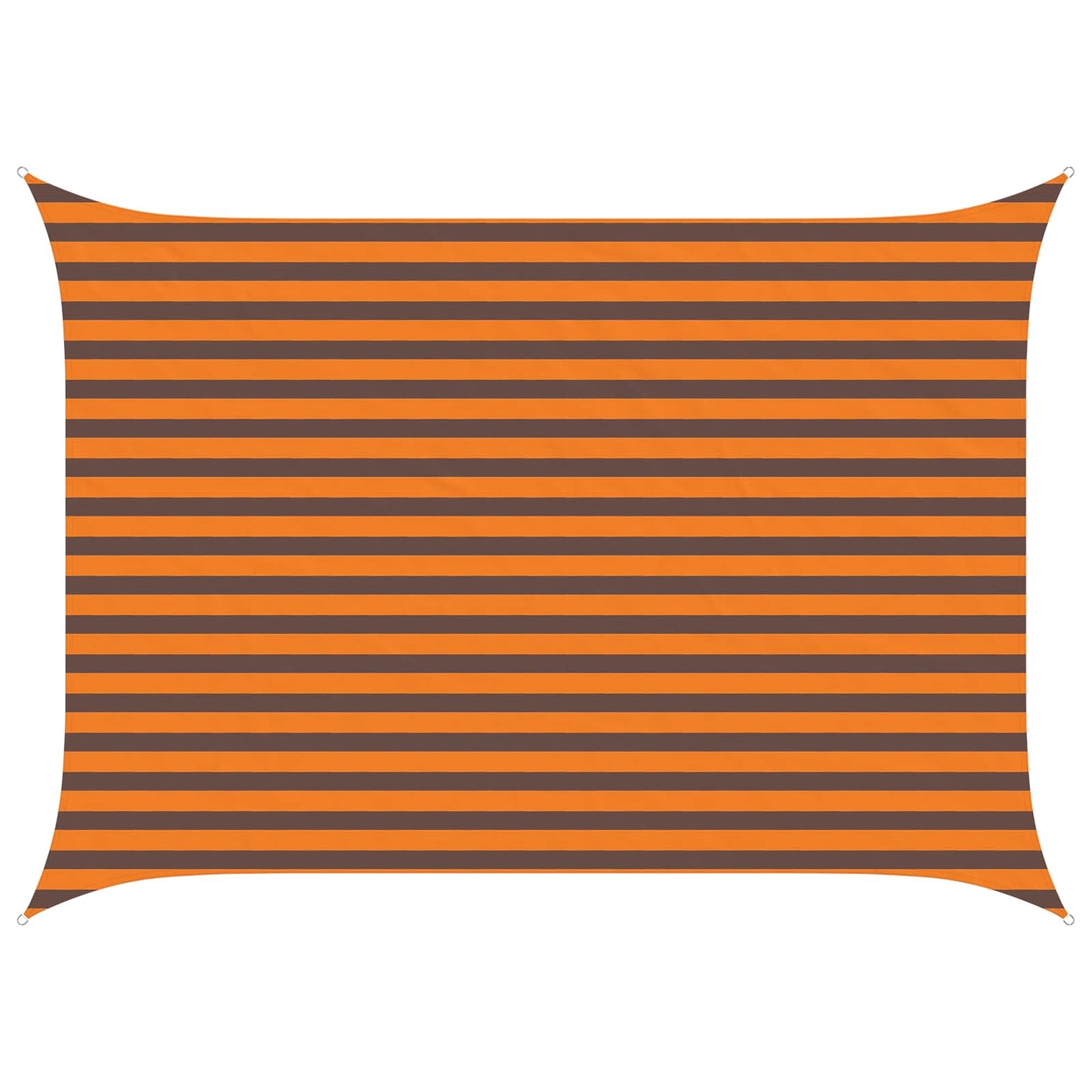 Saulės burė Oranžinė ir ruda 3,5 x 2,5 m