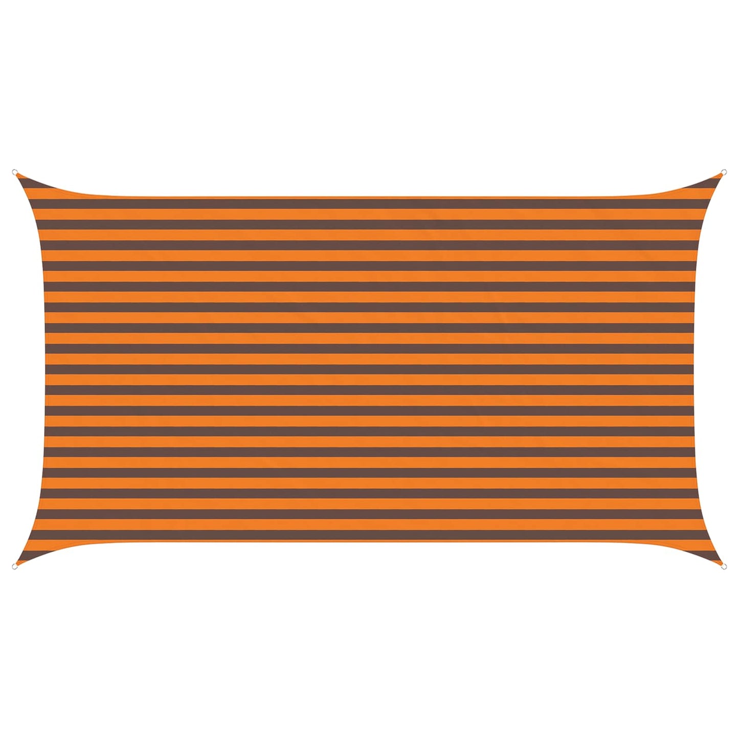 Saulės burė Oranžinė ir ruda 4,5 x 2,5 m