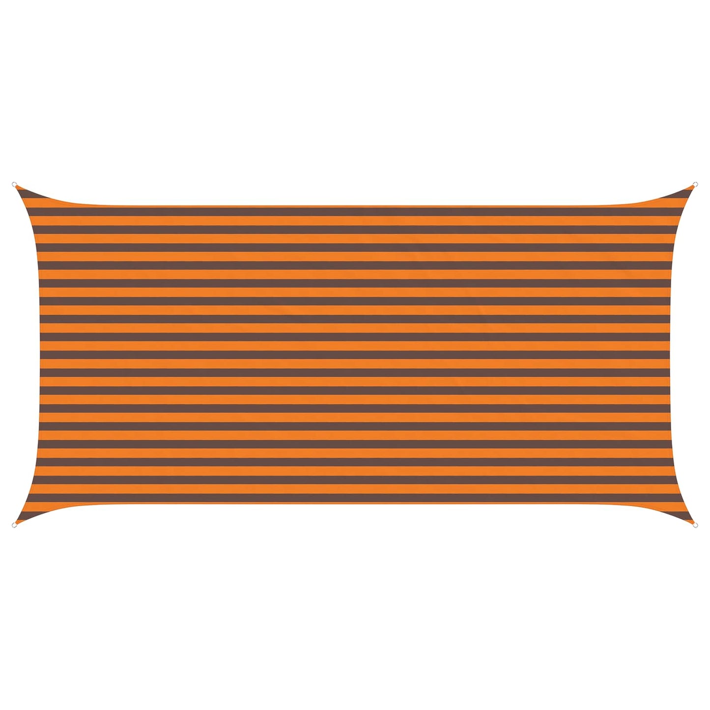 Saulės burė Oranžinė ir ruda 5 x 2,5 m