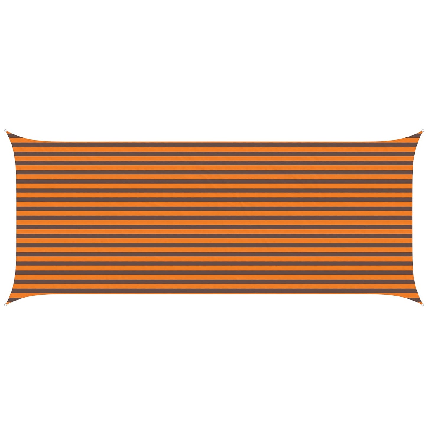 Saulės burė Oranžinė ir ruda 6 x 2,5 m