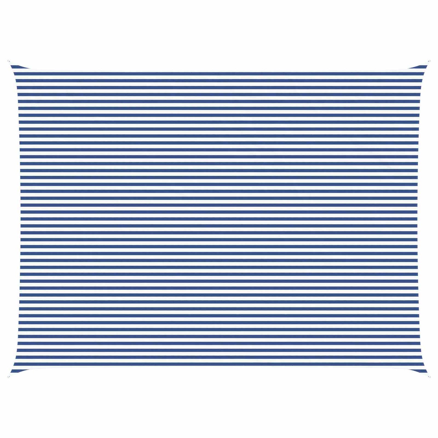 Saulės burė Mėlyna ir balta 8 x 6 m 100% poliesteris Oksfordas