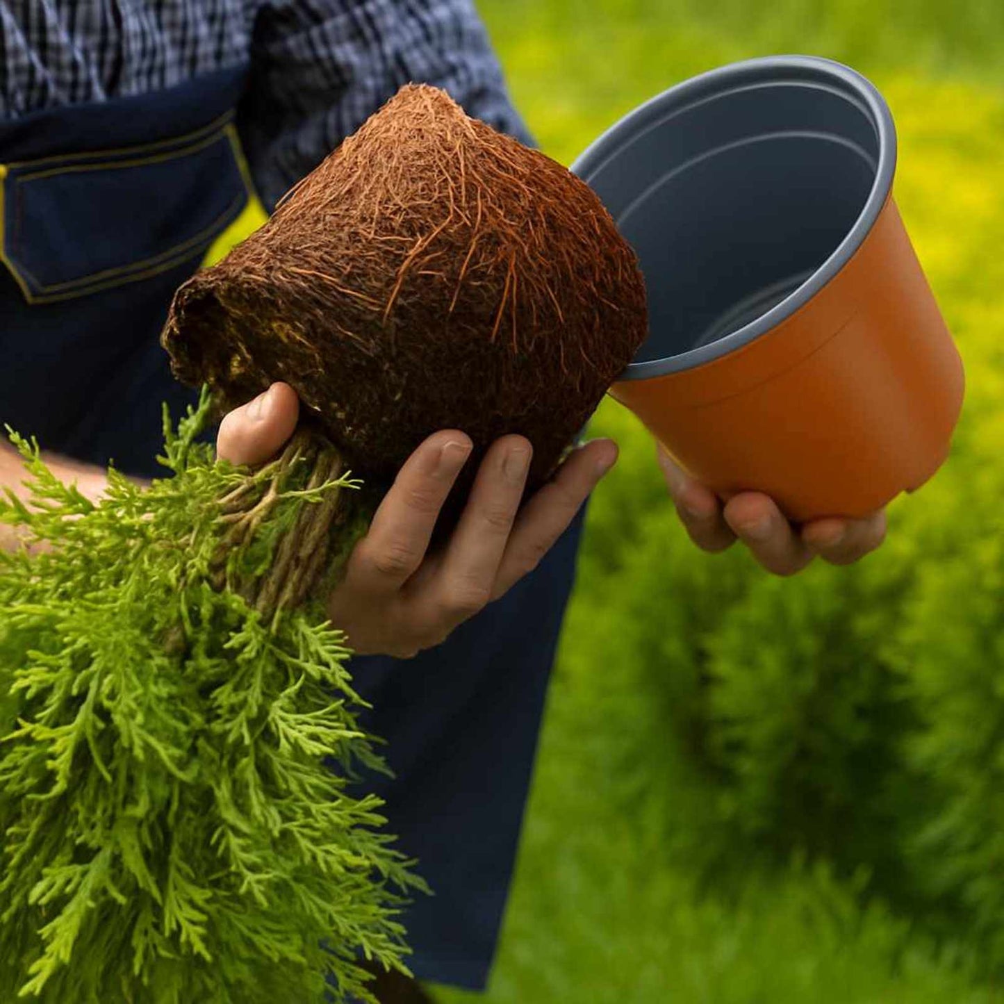 Gėlių vazonas 200 pcs Keramika Ø 15 x 12.5 cm Plastmasė