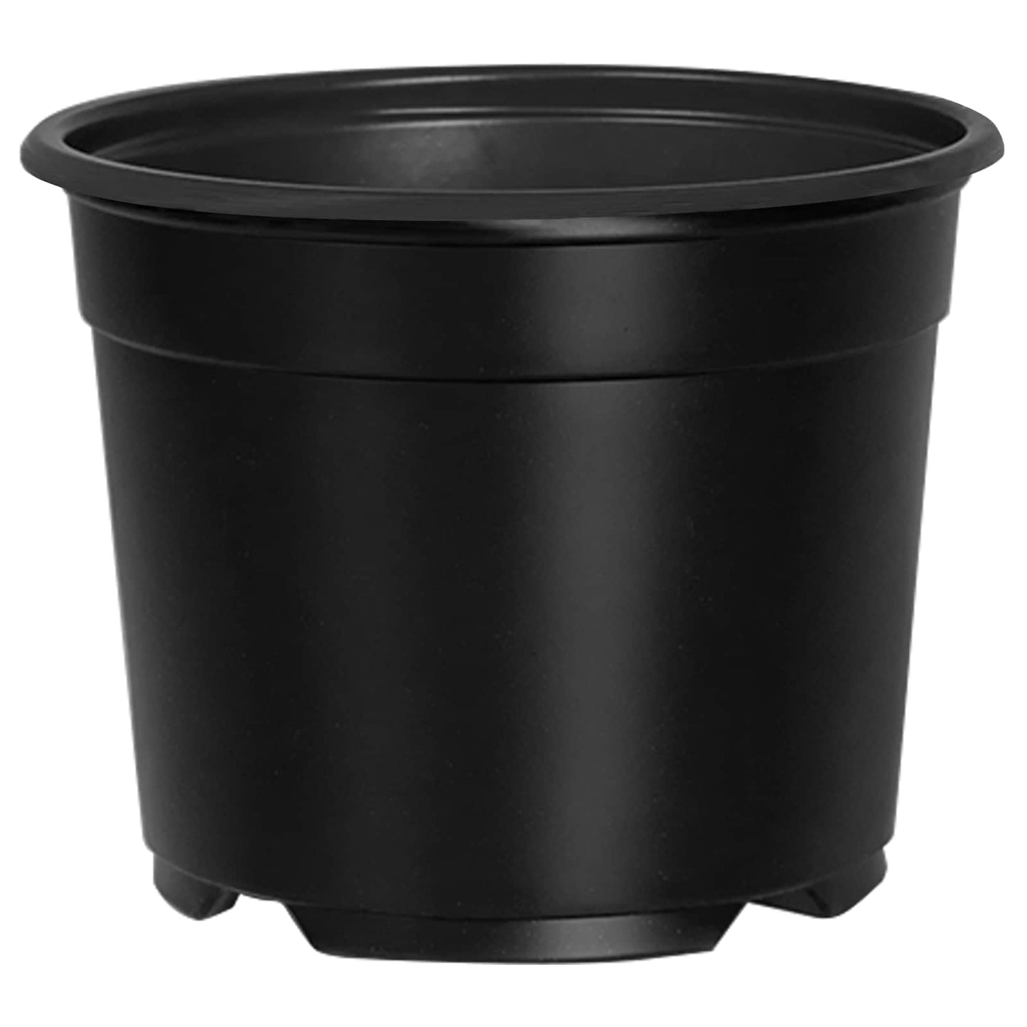 Apvalus gėlių vazonas 200 pcs Juoda Ø 10 x 8 cm Plastmasė