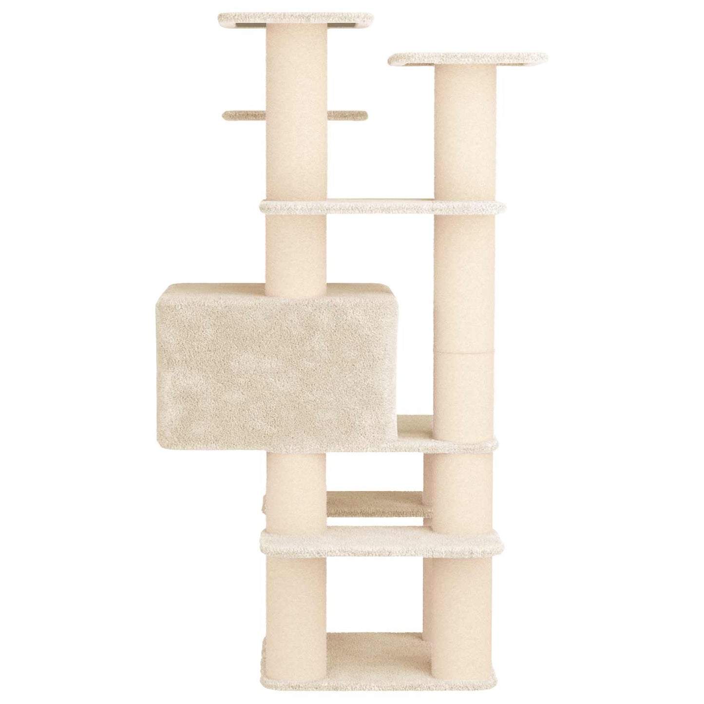 Kačių medis su sisaliniu šveitimu Kreminė 161 cm