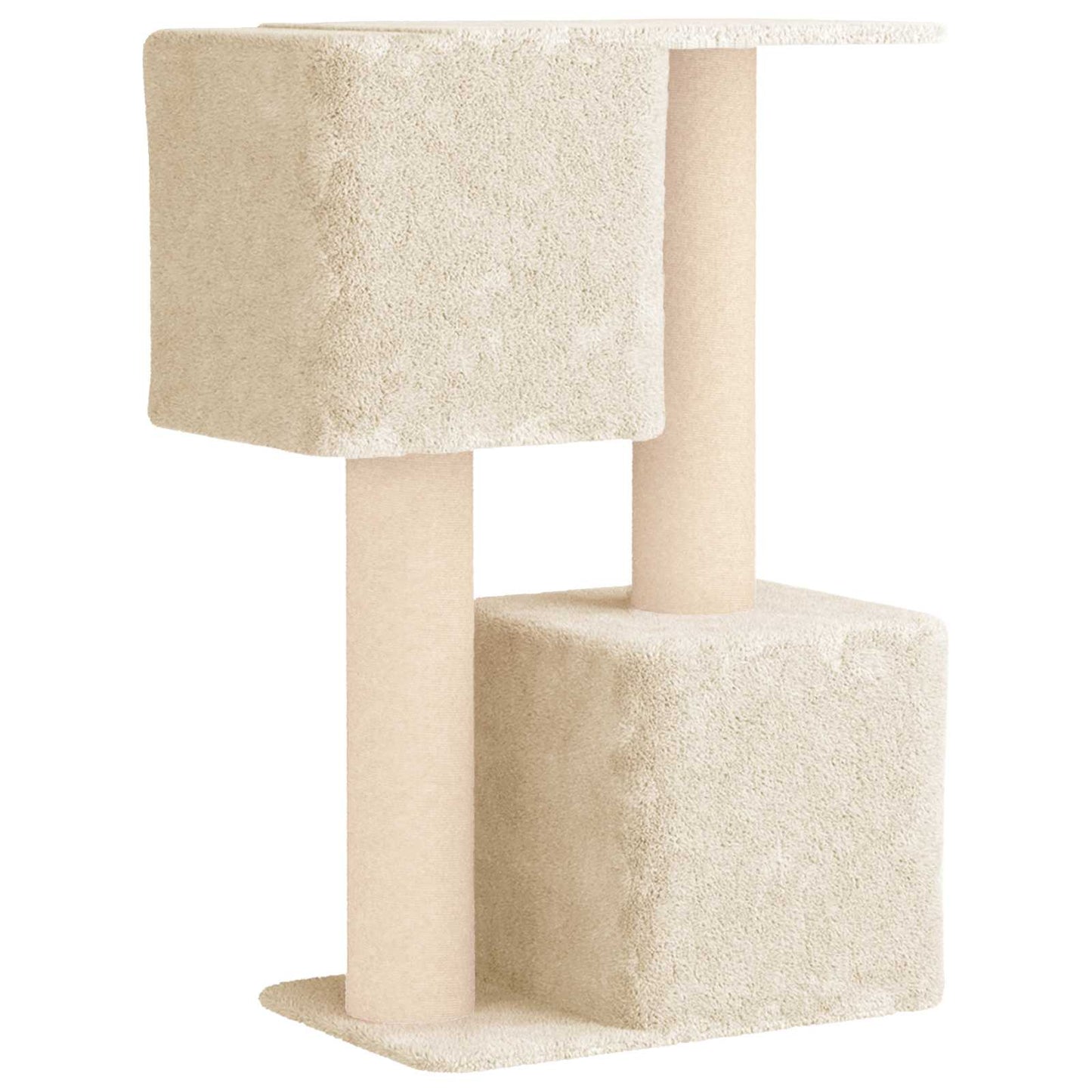 Kačių medis su sisaliniu šveitimu Kreminė 114 cm
