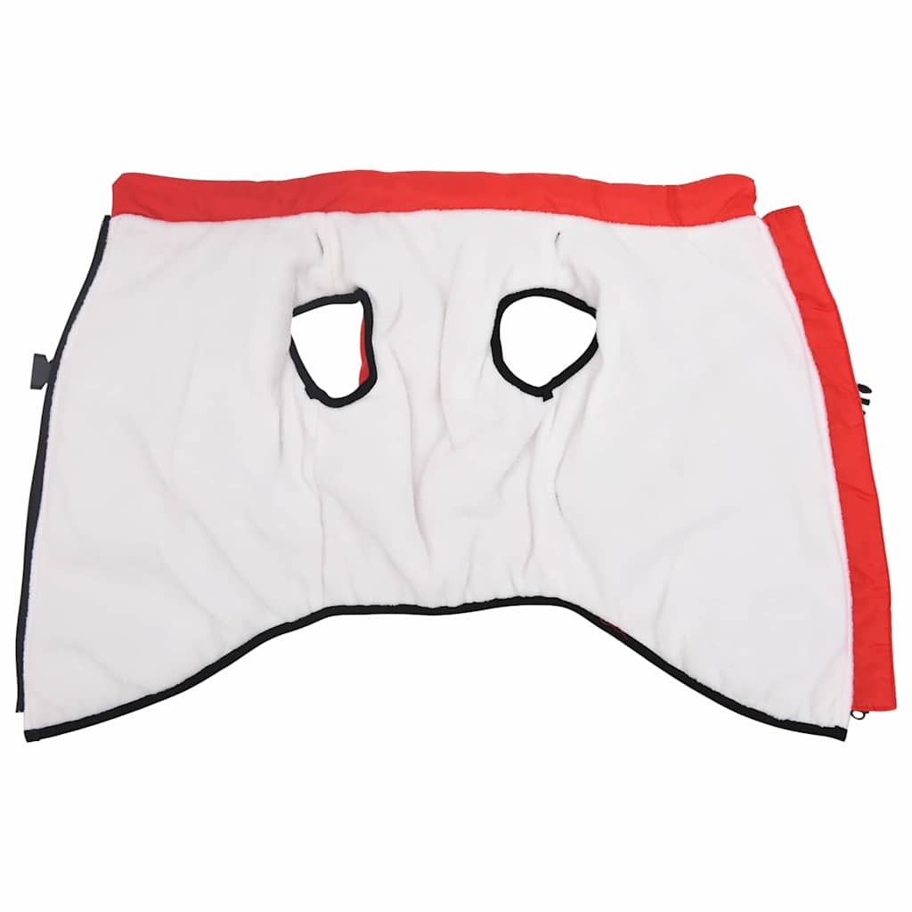 Šuns Kailinis su pavadėliu Raudona 5XL Fleece ir poliesteris