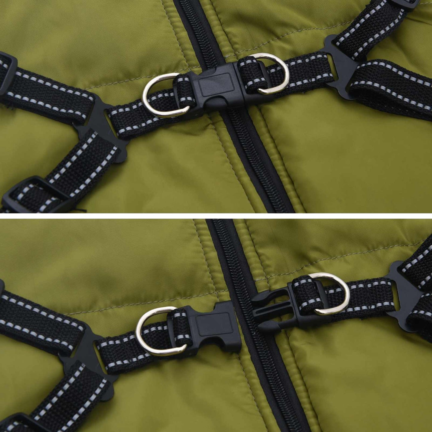 Šuns Kailinis Armijos Žalia L44 Fleece ir poliesteris