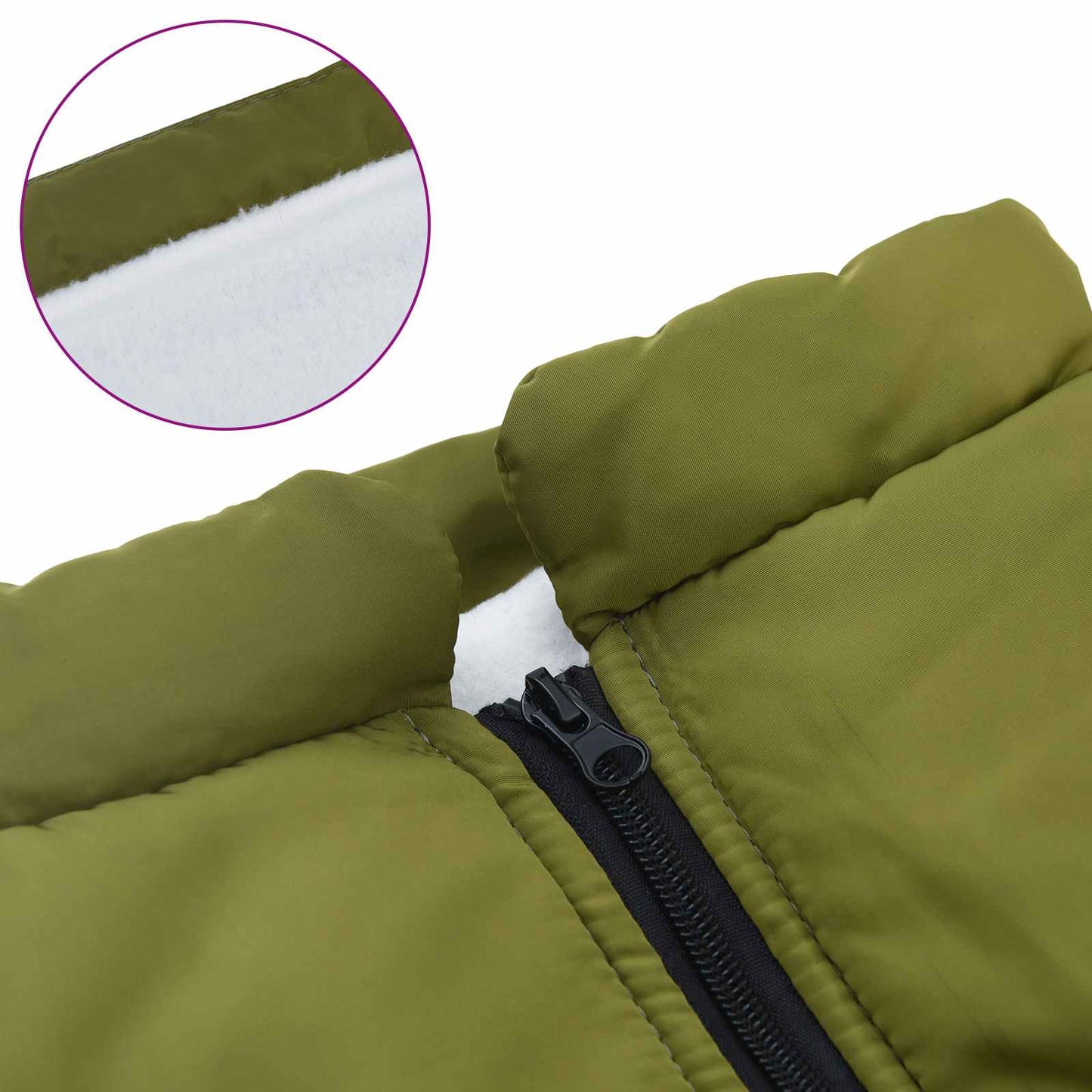 Šuns Kailinis Armijos Žalia L44 Fleece ir poliesteris