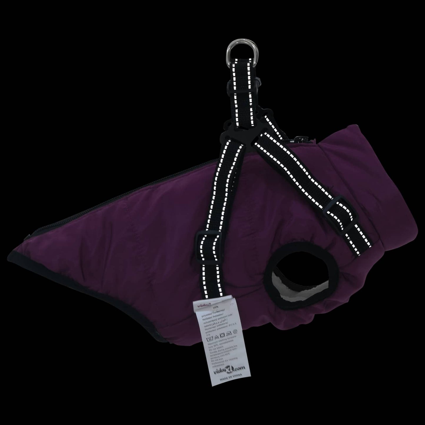 Šuns Kailinis su pavadėliu Violetinė XL Fleece ir poliesteris