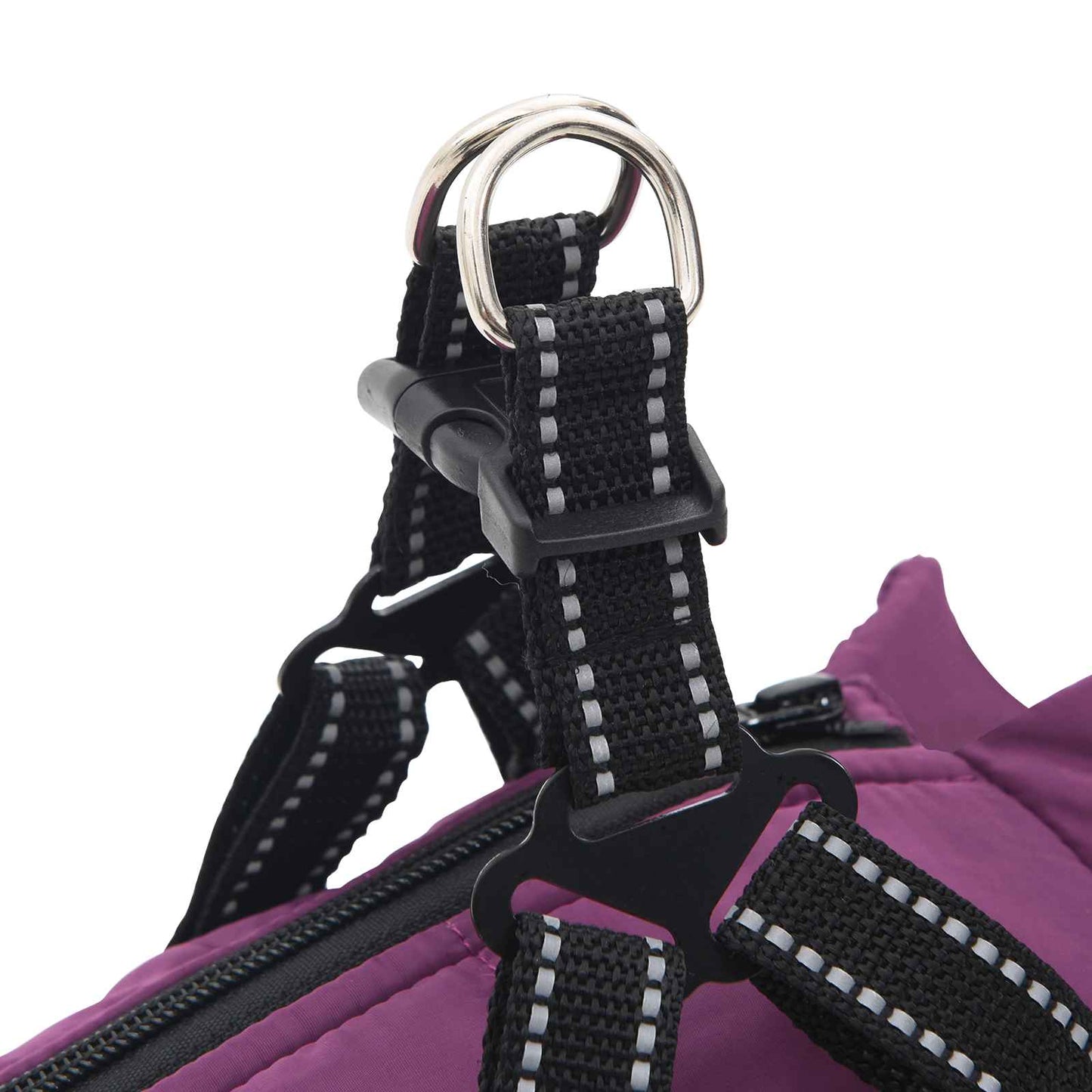 Šuns Kailinis su pavadėliu Violetinė 2XL Fleece ir poliesteris