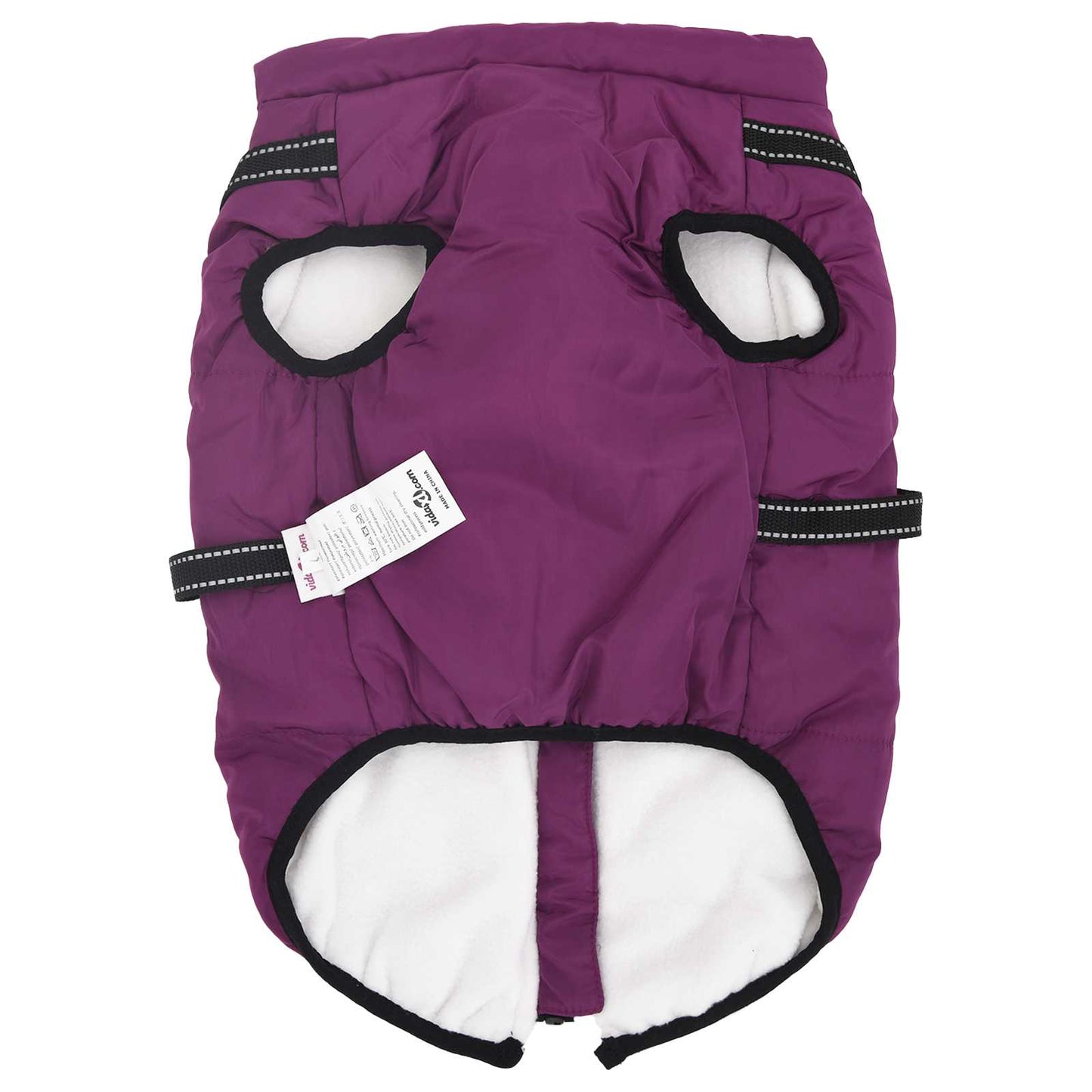 Šuns Kailinis su pavadėliu Violetinė 4XL Fleece ir poliesteris