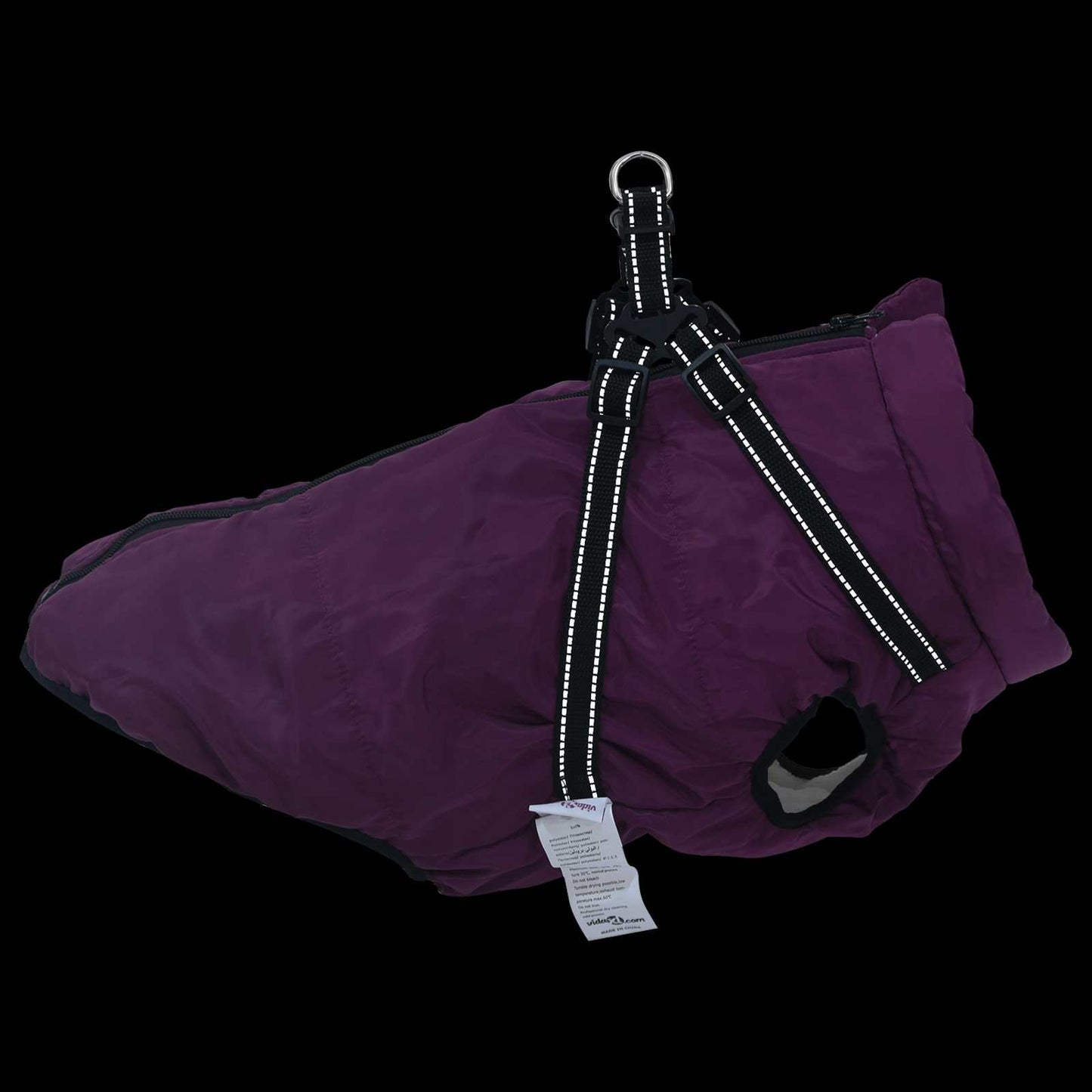 Šuns Kailinis su pavadėliu Violetinė 5XL Fleece ir poliesteris
