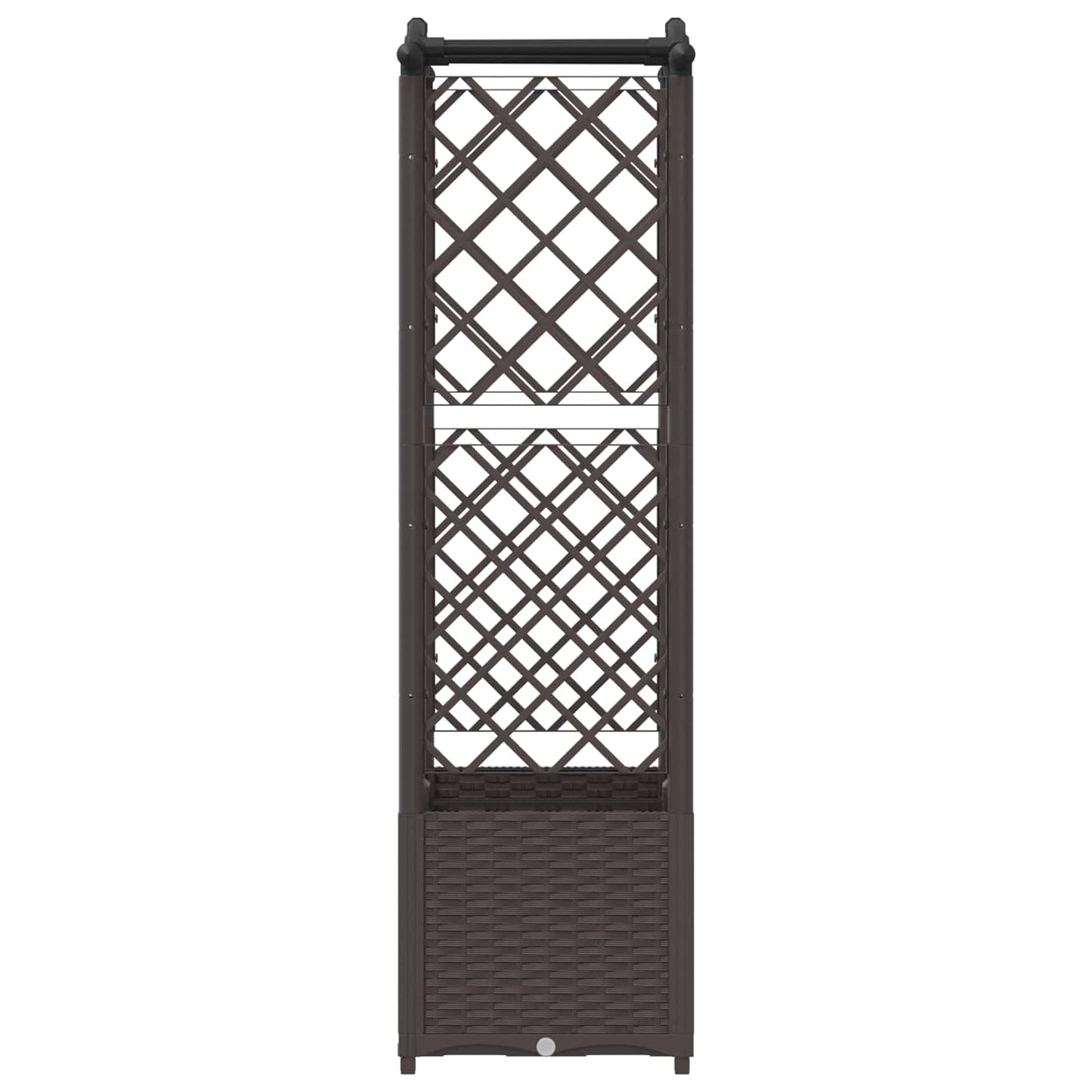 Pakeltas lovas su trelėmis ir stogu Ruda 125 x 40 x 138 cm PP
