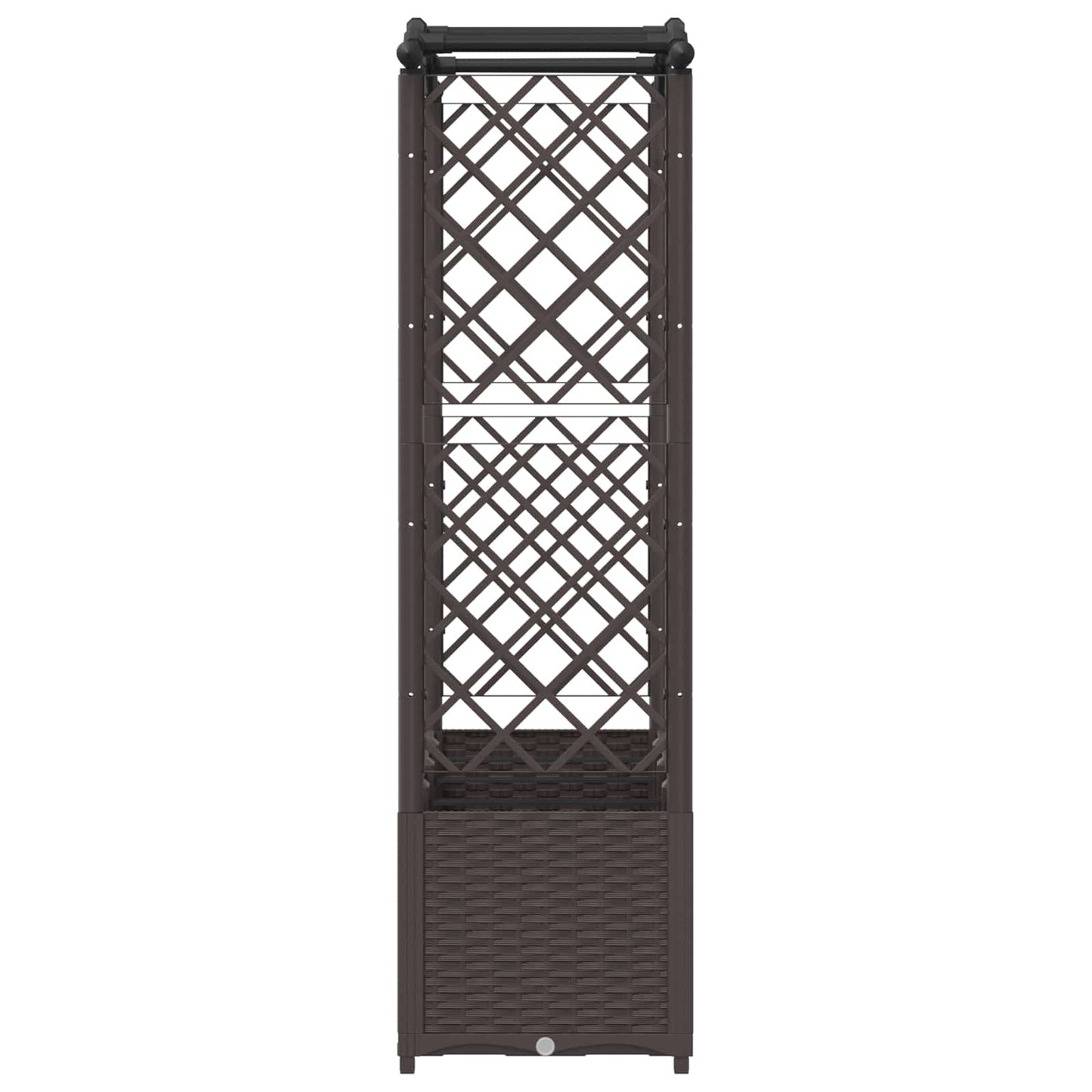 Pakeltas lovas su trelėmis ir stogu Ruda 204 x 40 x 141 cm PP