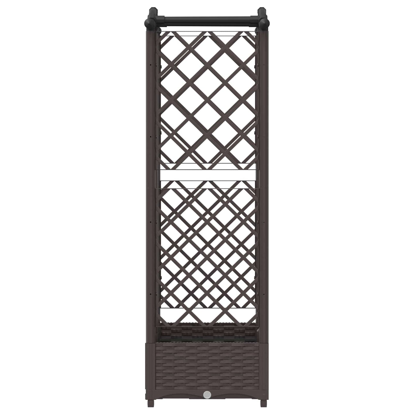 Pakeltas lovas su trelėmis ir stogu Ruda 124 x 40 x 126 cm PP