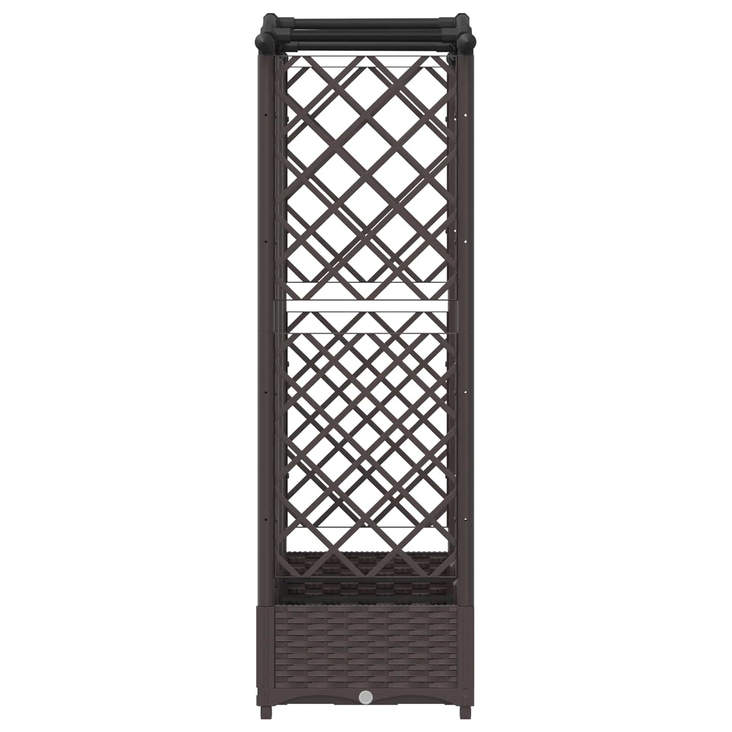 Pakeltas lovas su trelėmis ir stogu Ruda 163 x 40 x 126 cm PP