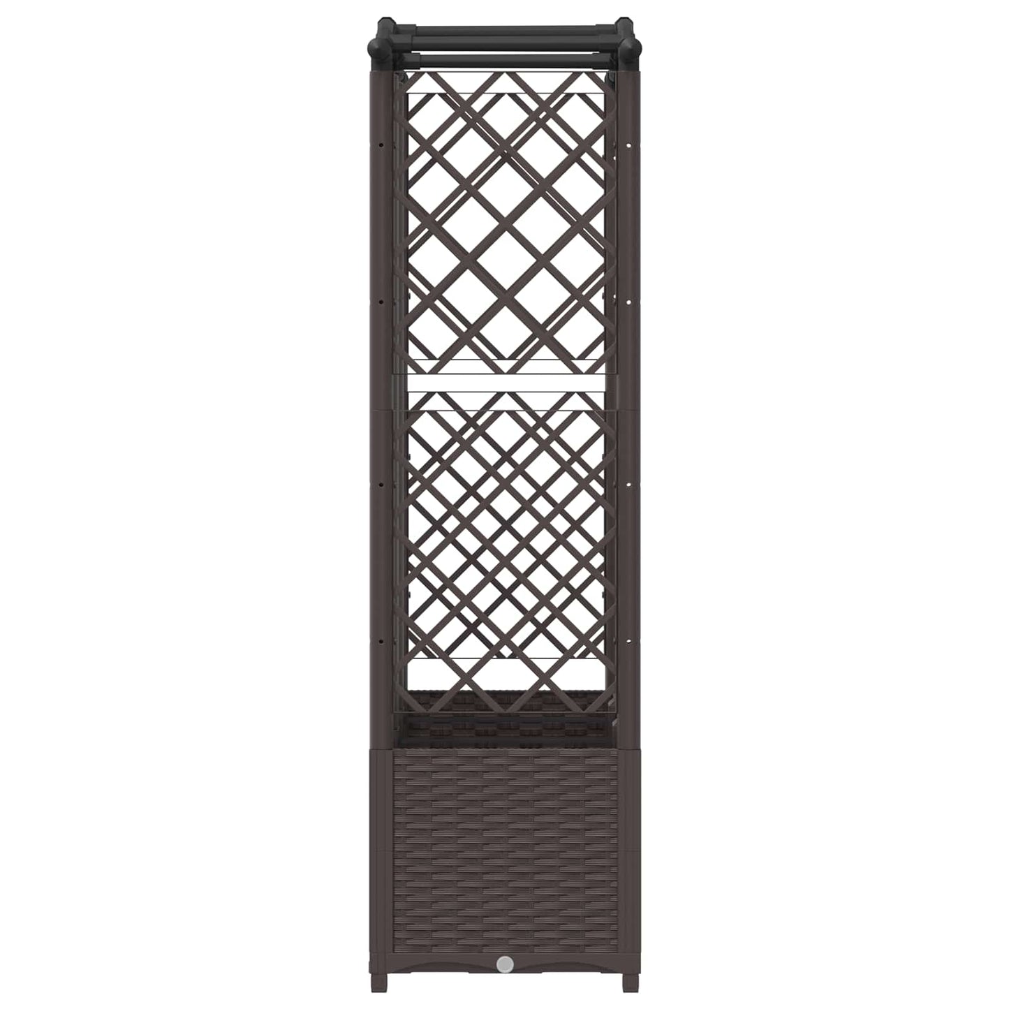 Pakeltas lovas su trelėmis ir stogu Ruda 163 x 40 x 141 cm PP